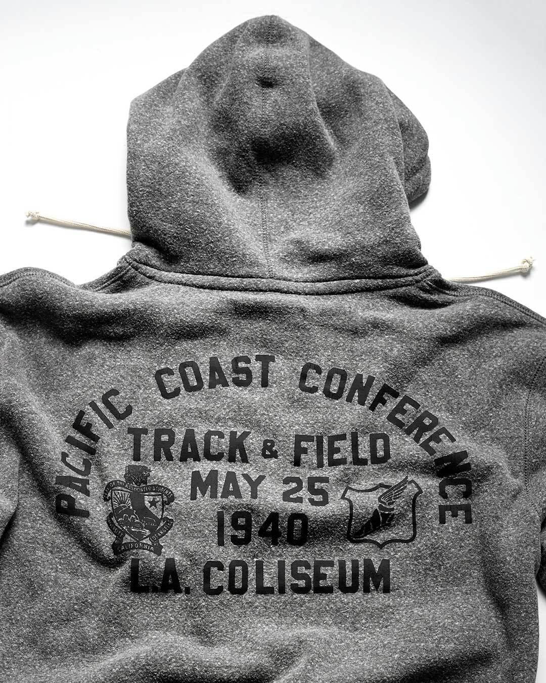 UCLA - Jackie Robinson Track Grey PO Hoody - Roots of Fight