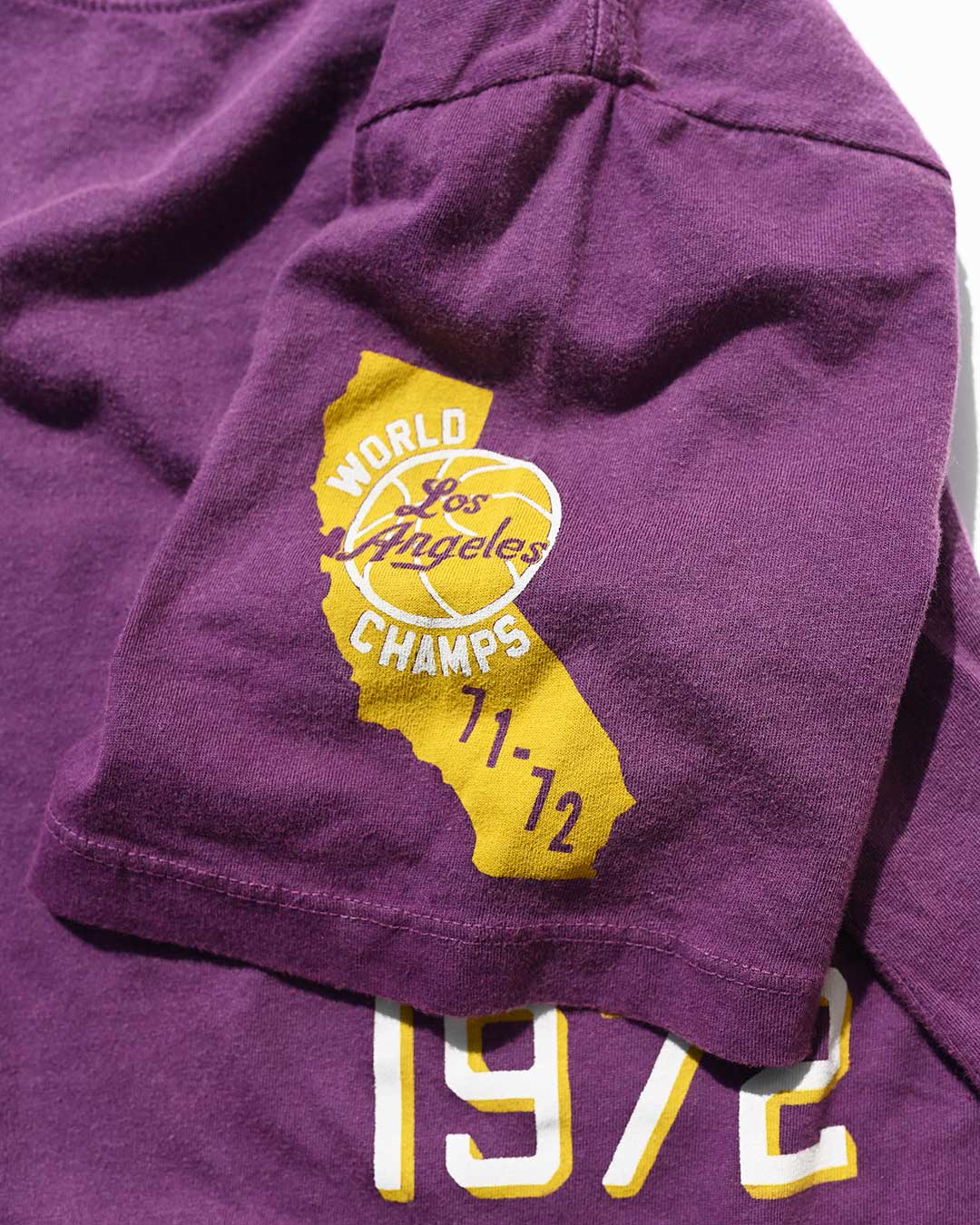 Wilt Chamberlain #13 Purple Tee - Roots of Fight Canada