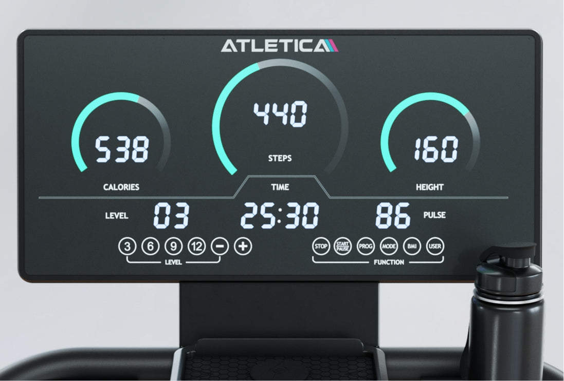 Infinity Treppensteiger Display: Trainingsdaten