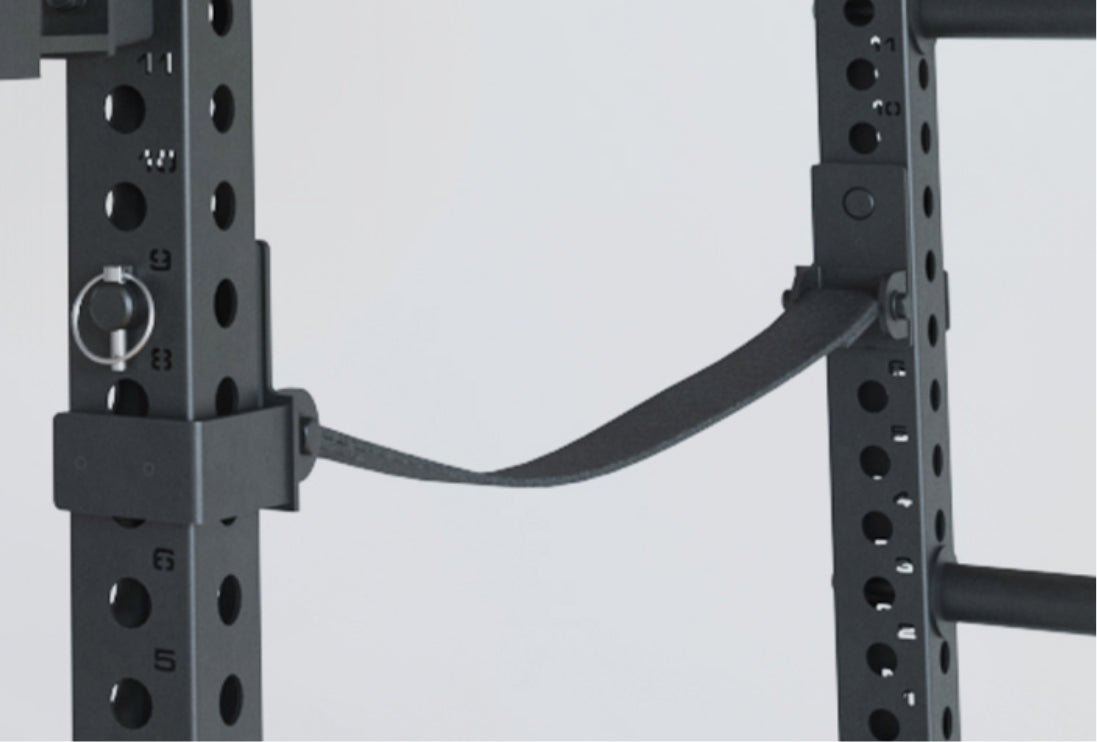 R8 Safety Straps: R8 Slate Power Rack