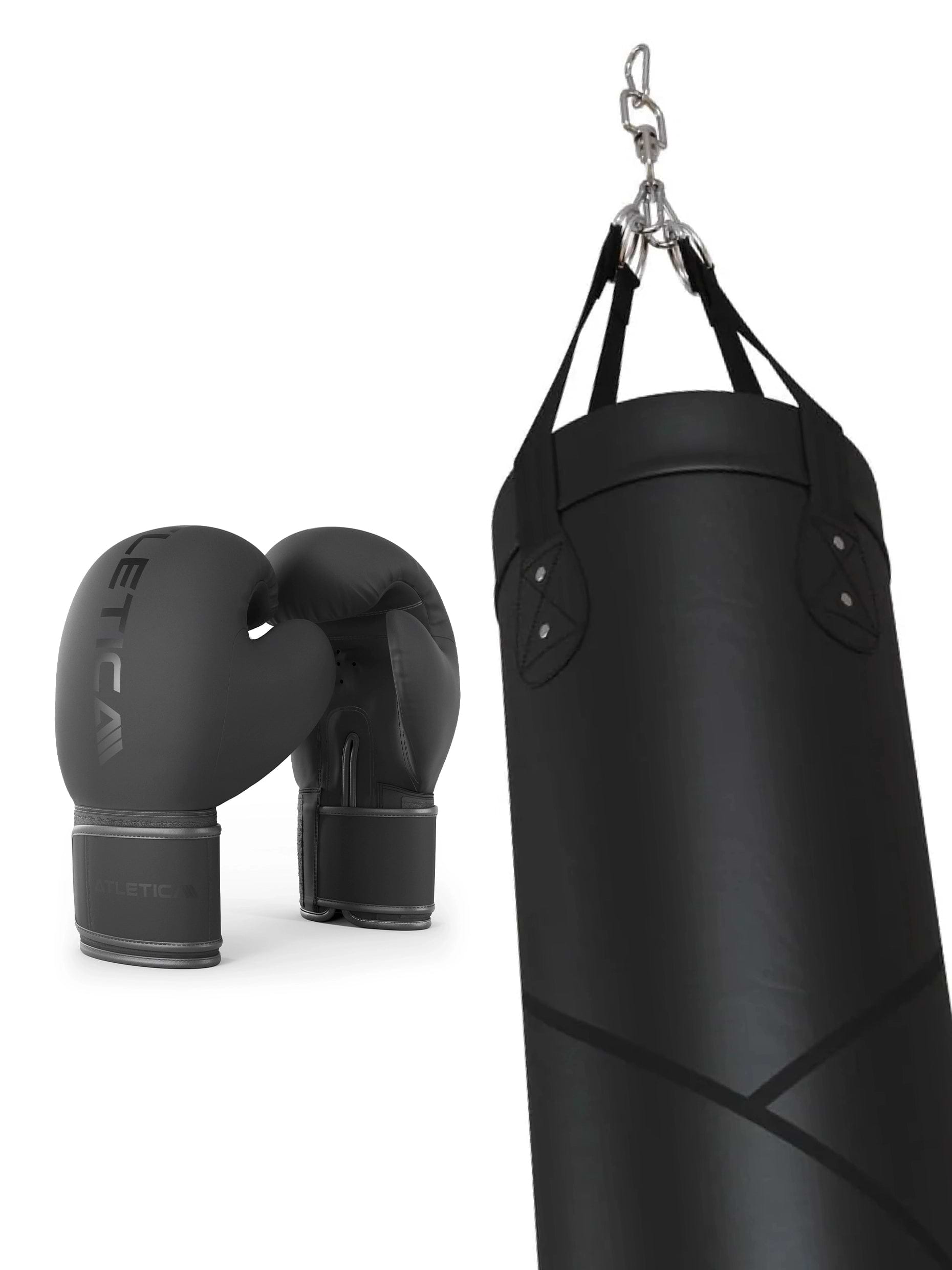 Box-Set BBX: Geräuschreduziertes Boxen durch Gurthalterung des Boxsackes