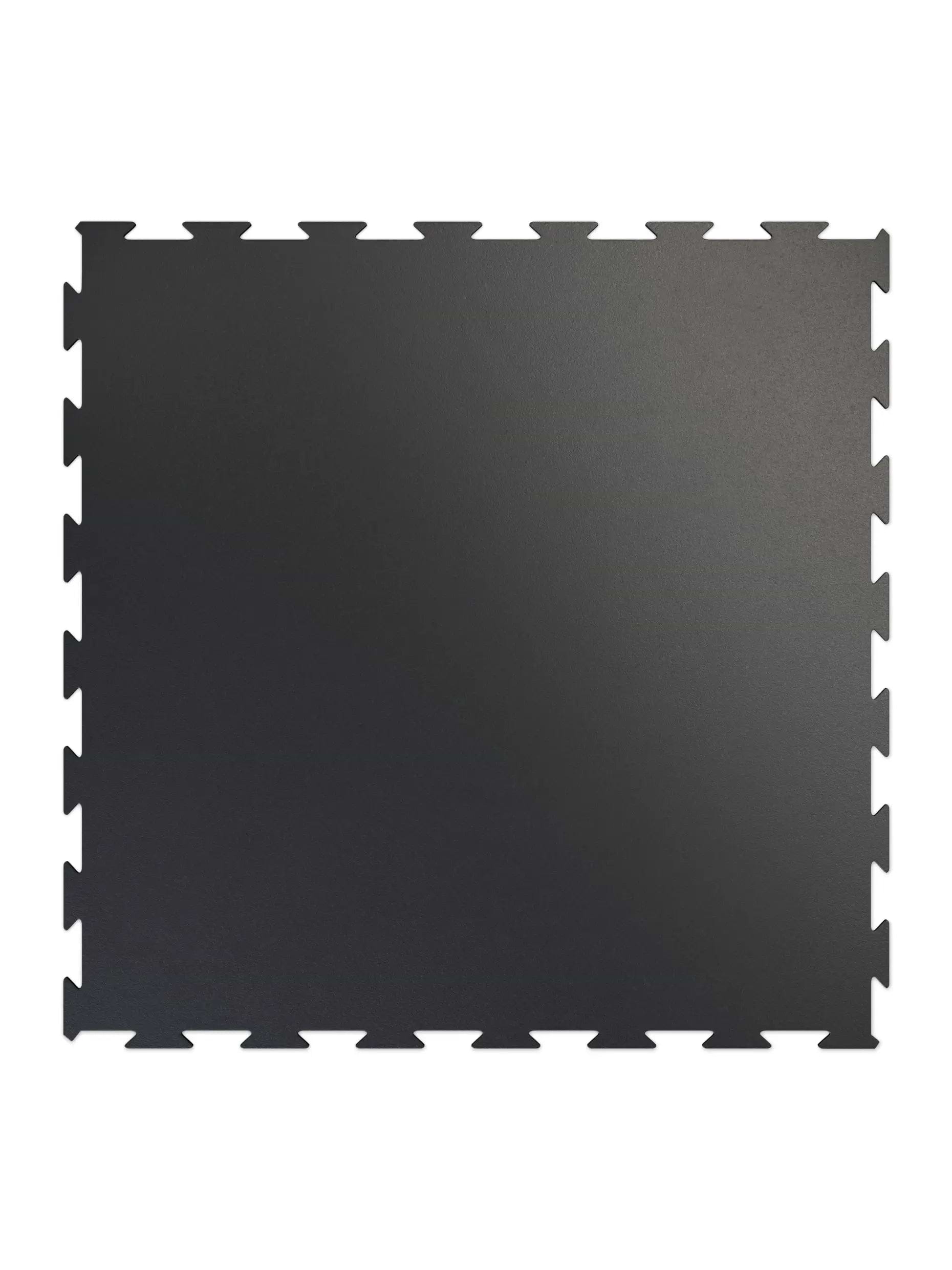 Bodenschutz | FlexProtect Bodenschutz 6 mm 100x100cm, hochwertiges Kautschuk | Puzzle Verbindung | Feingranulat Oberfläche | Geruchsarm | TÜV