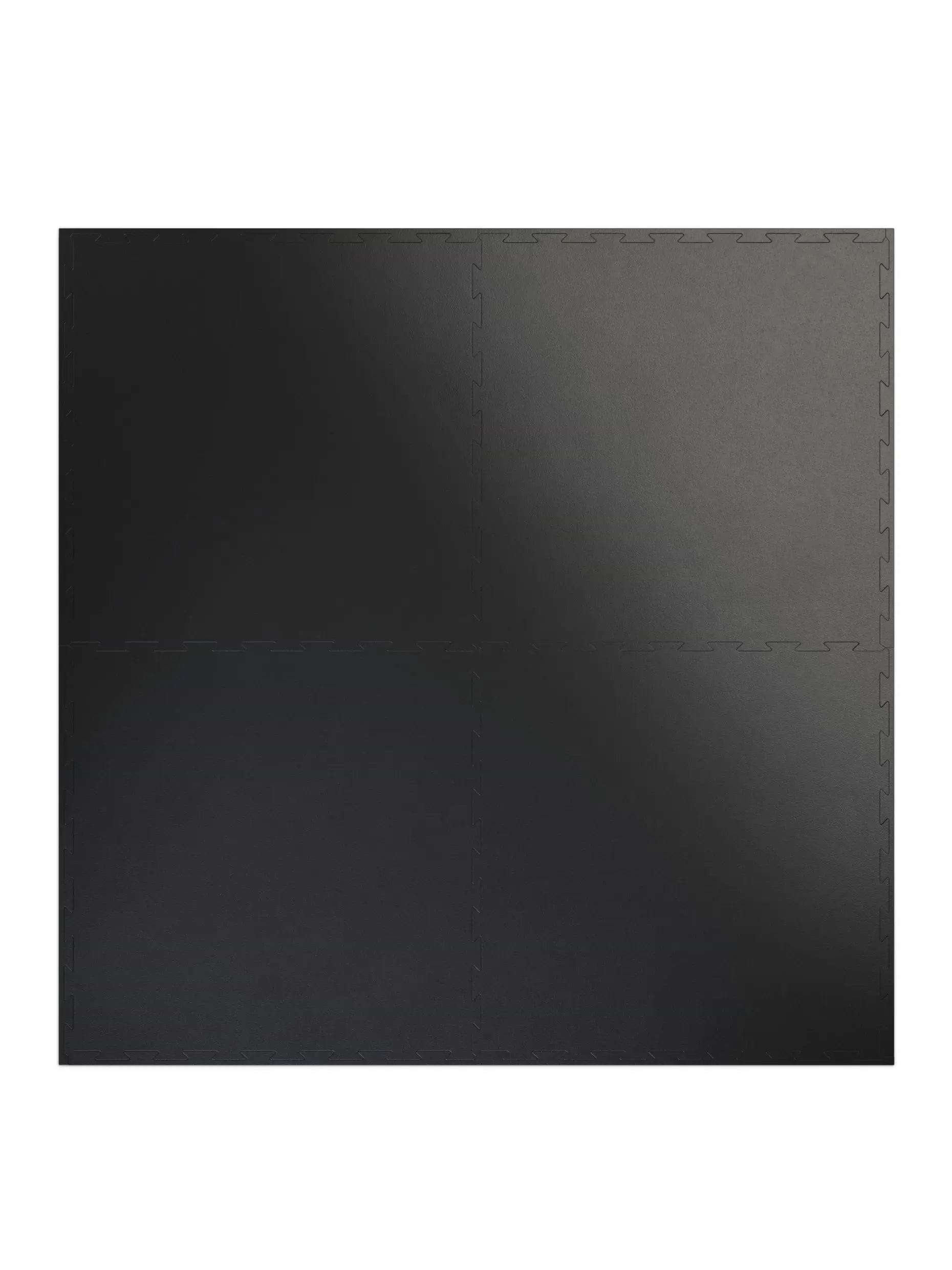 Bodenschutz | FlexProtect Bodenschutz 6 mm 100x100cm, hochwertiges Kautschuk | Puzzle Verbindung | Feingranulat Oberfläche | Geruchsarm | TÜV