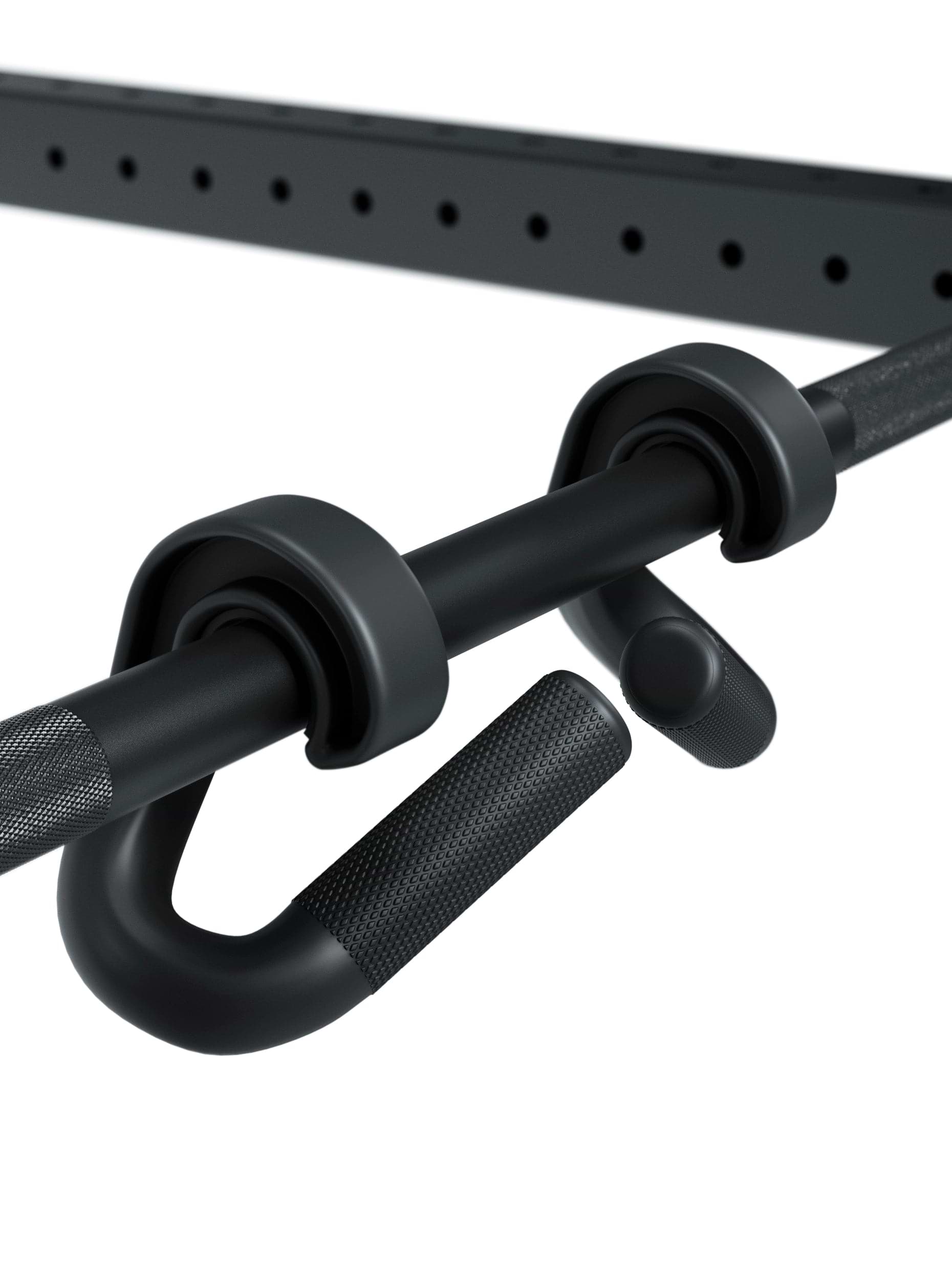 45° Zuggriffe aus Nylon-Fiberglas – rutschfest, extrem belastbar & ergonomisch. Perfekt für Zugübungen an Rack, Seilzug oder Langhantel.