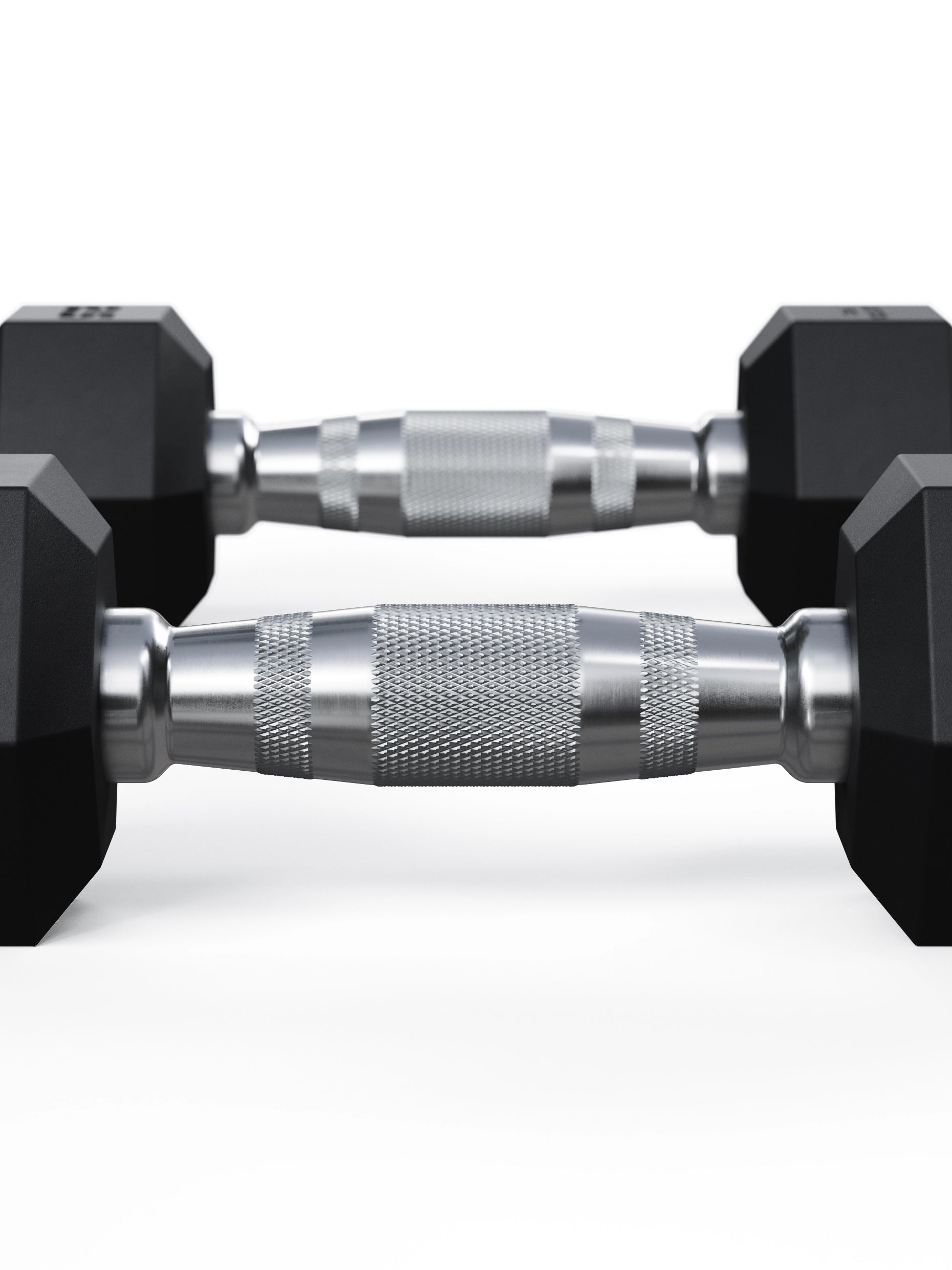 Kurzhanteln Hexagon Pro 2.5kg Paar mit hartverchromtem Griff