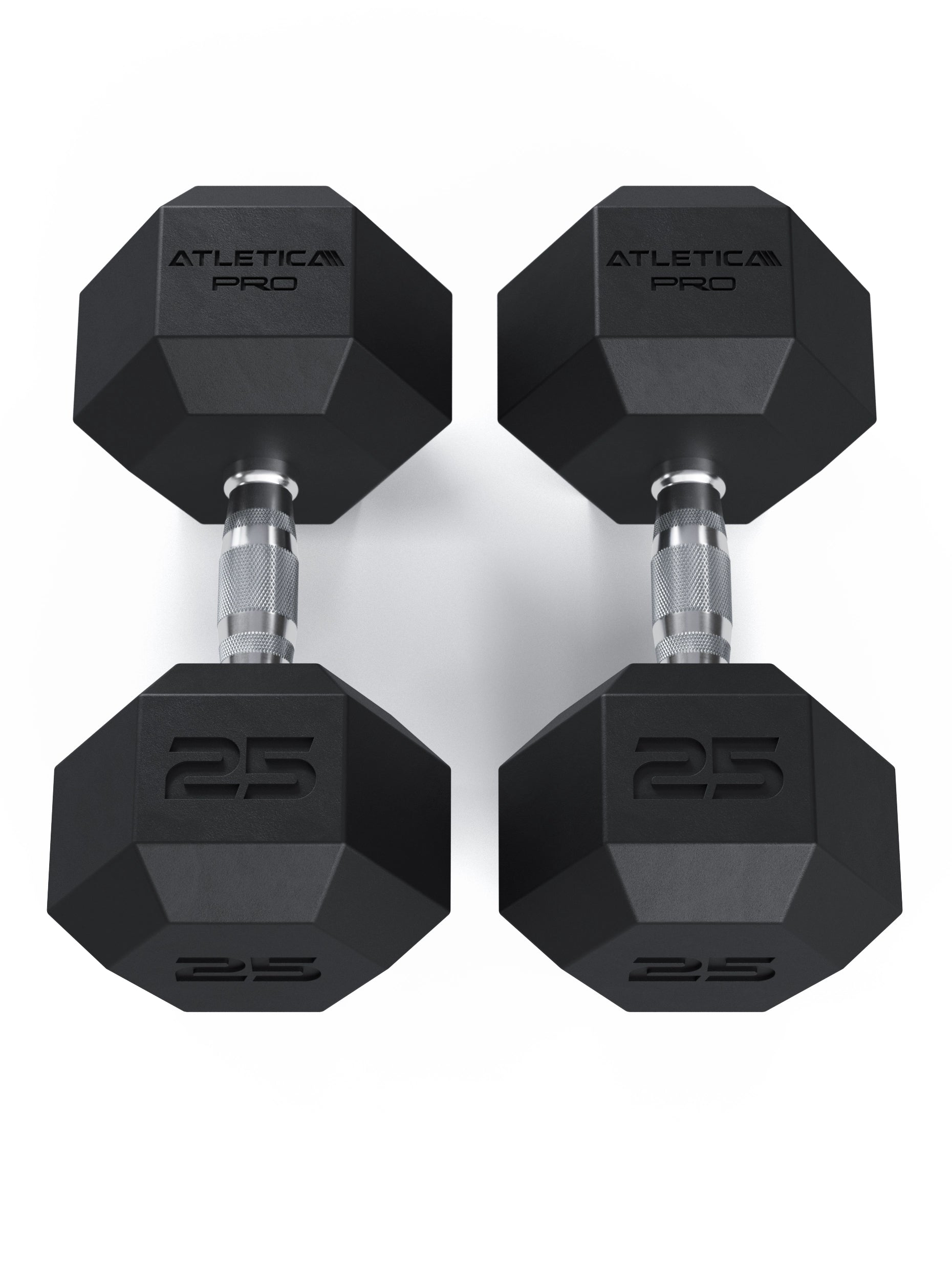 Hexagon Kurzhanteln PRO 25kg Paar von Atletica