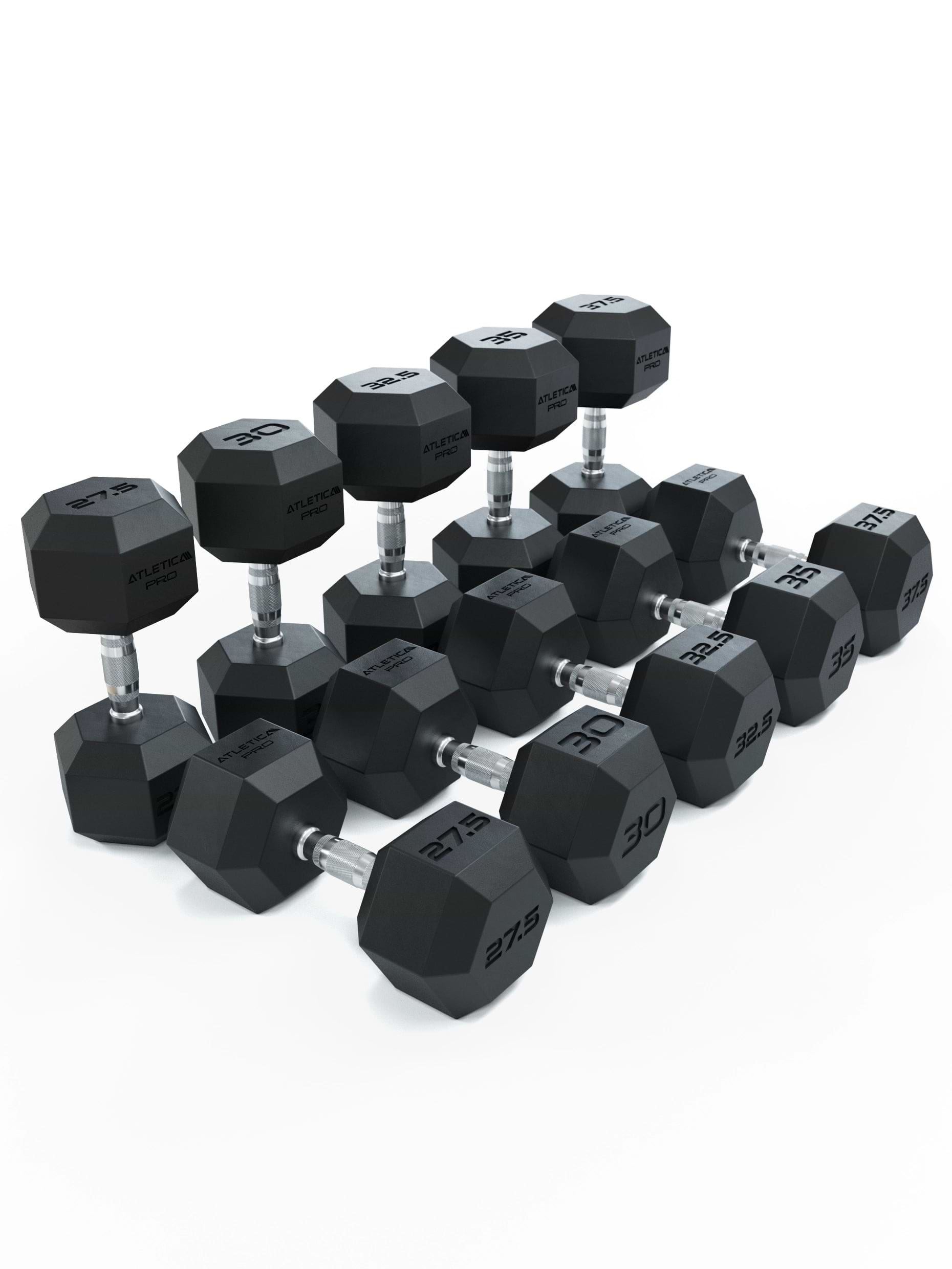 Hexagon Hanteln PRO | Set 27.5 - 37.5 kg