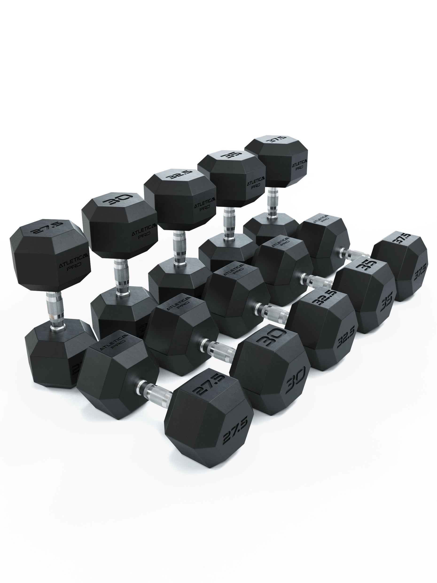 Hexagon Hanteln PRO | Set 27.5 - 37.5 kg
