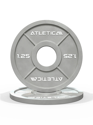 Hantelscheiben: Color Iron Plates 1.25kg in grau, Paar