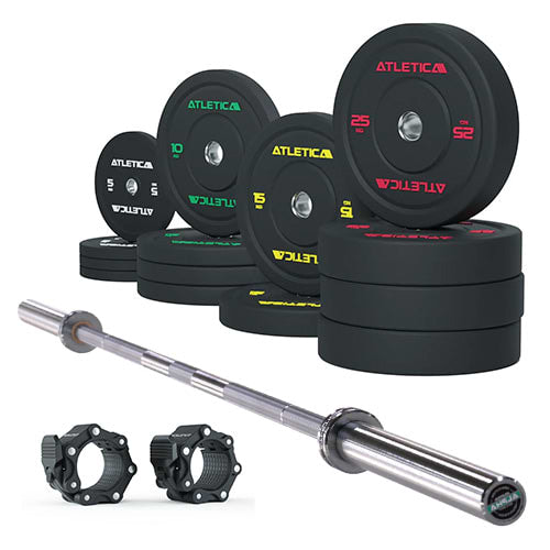 Set Alpha + High Temp Bumper Plates 190kg