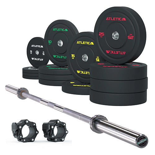 Set Alpha + High Temp Bumper Plates 190kg