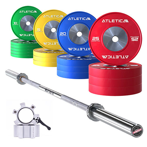 Set Gamma Chrome + Competition Bumper 300kg