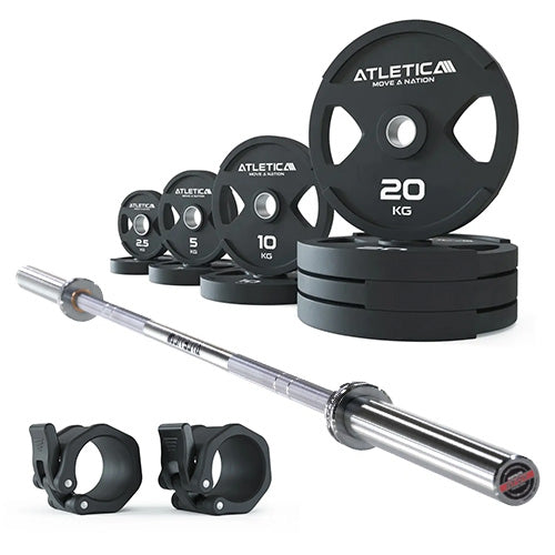 Yota Langhantel | 2H Gripper Plates 115kg | Kautschuk Hantelverschlüsse