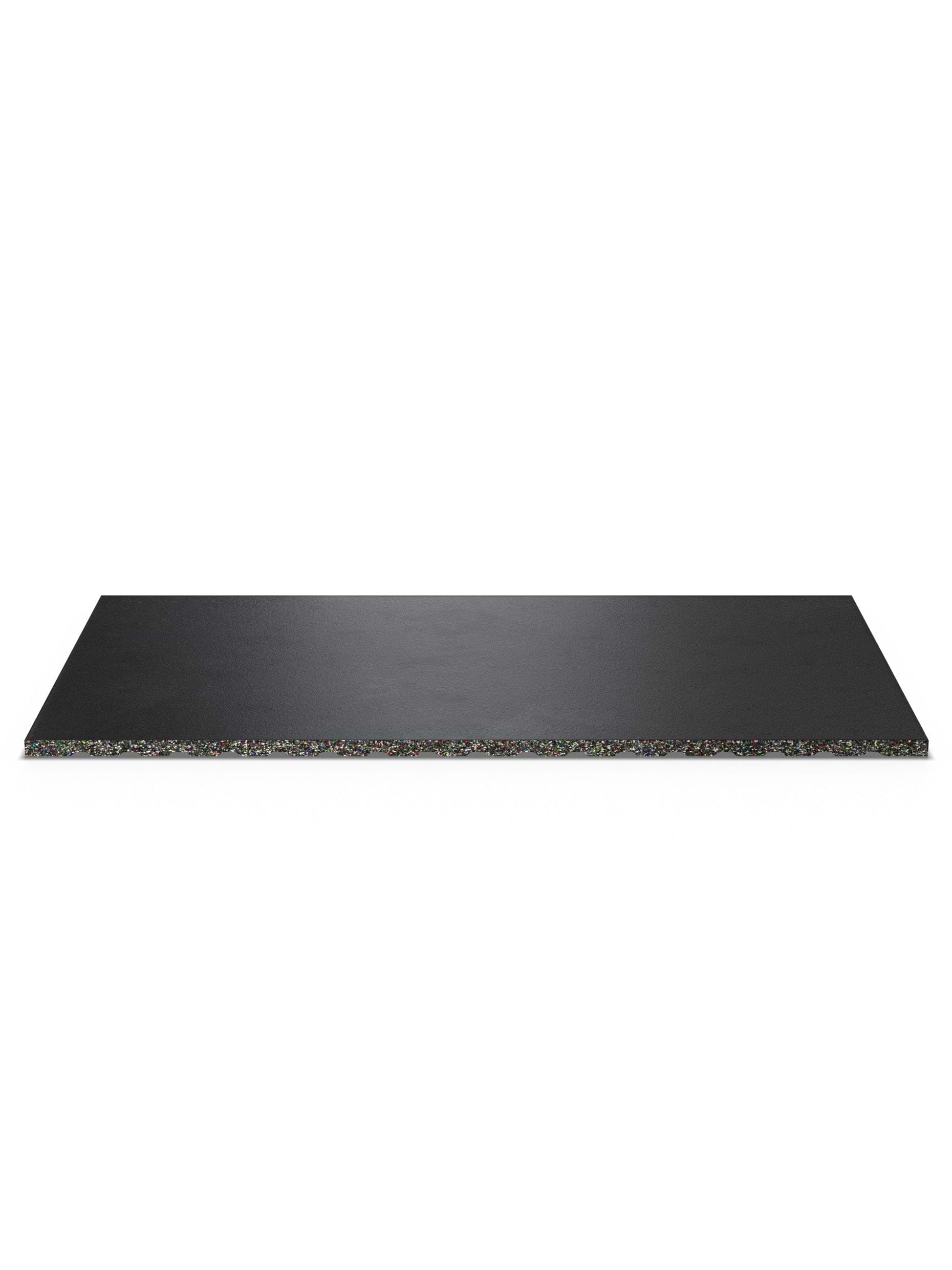 Bodenschutz | MaxProtect Bodenschutz 20 mm 100x100cm, hochwertiges Kautschuk | Steckverbindung | Feingranulat Oberfläche | Geruchsarm | TÜV