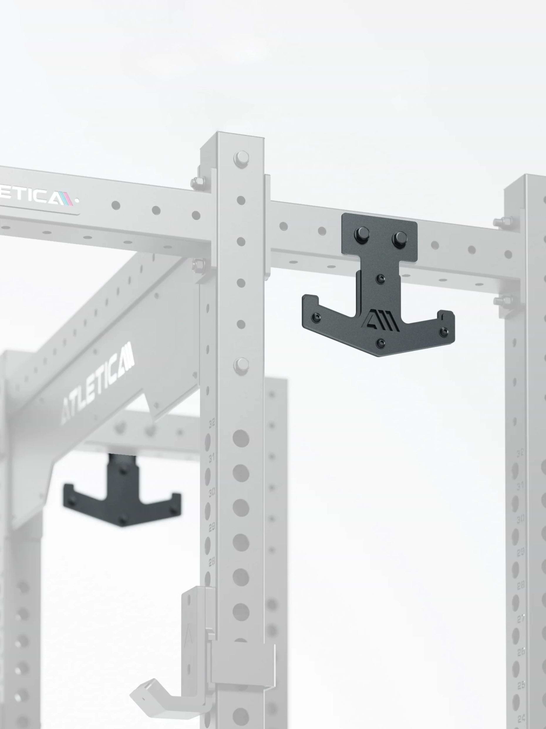 Power Racks R7 und R8: Hantelstangen Ablage