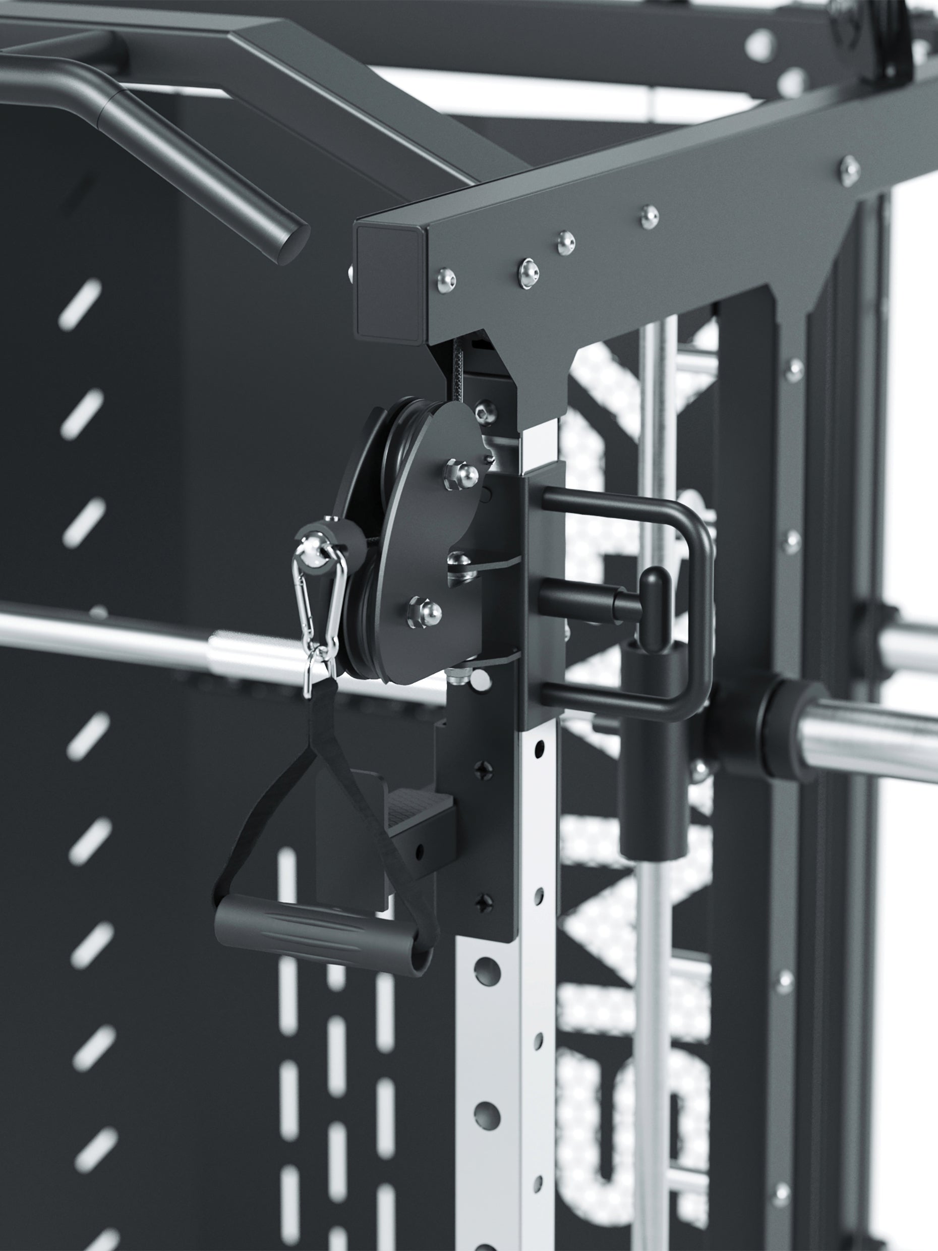 Dualer Kabelzug an der SWAT Performance Multipresse