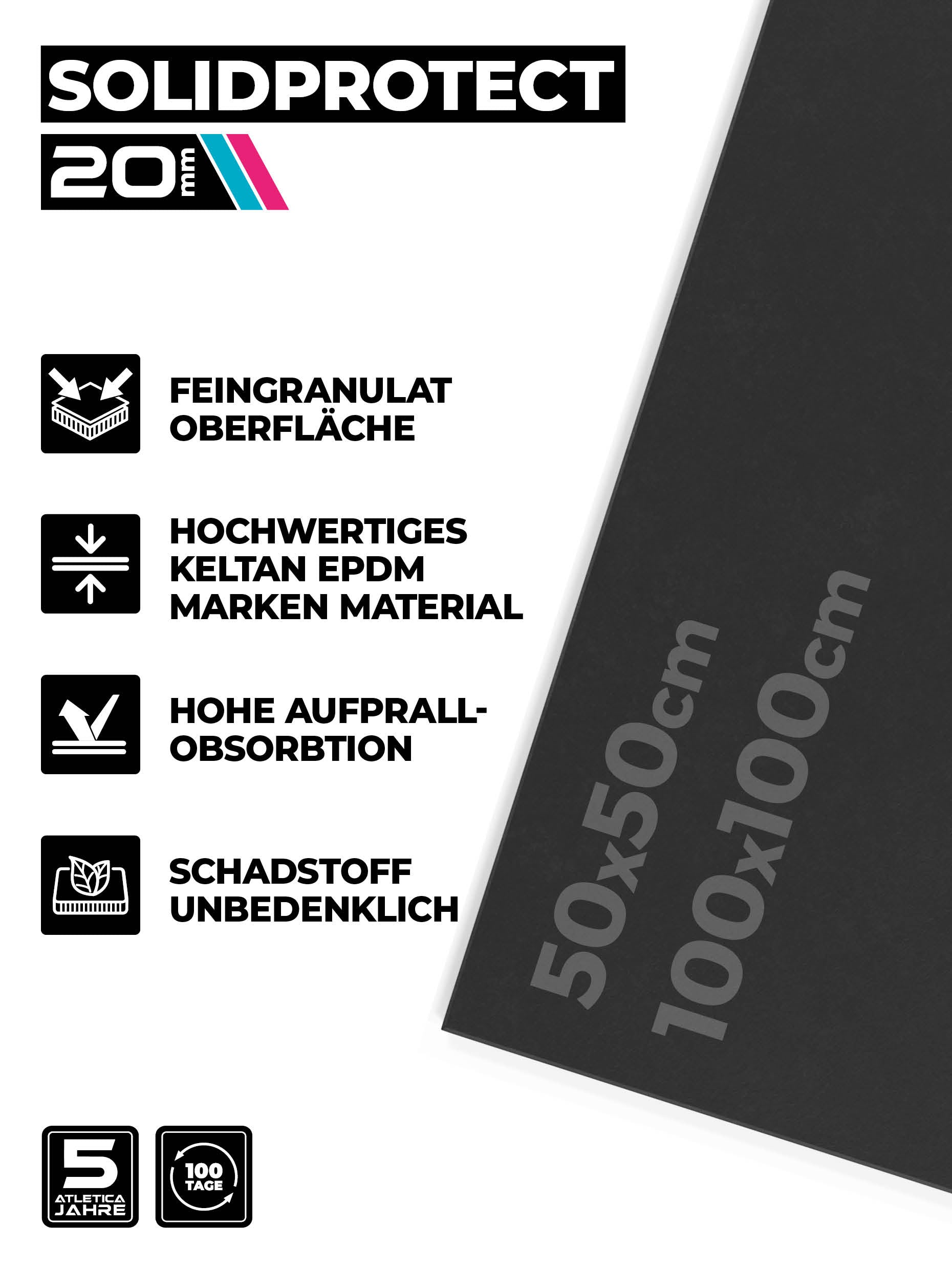 Bodenschutz SolidProtect 4m2: Keltan EPDM Material | 