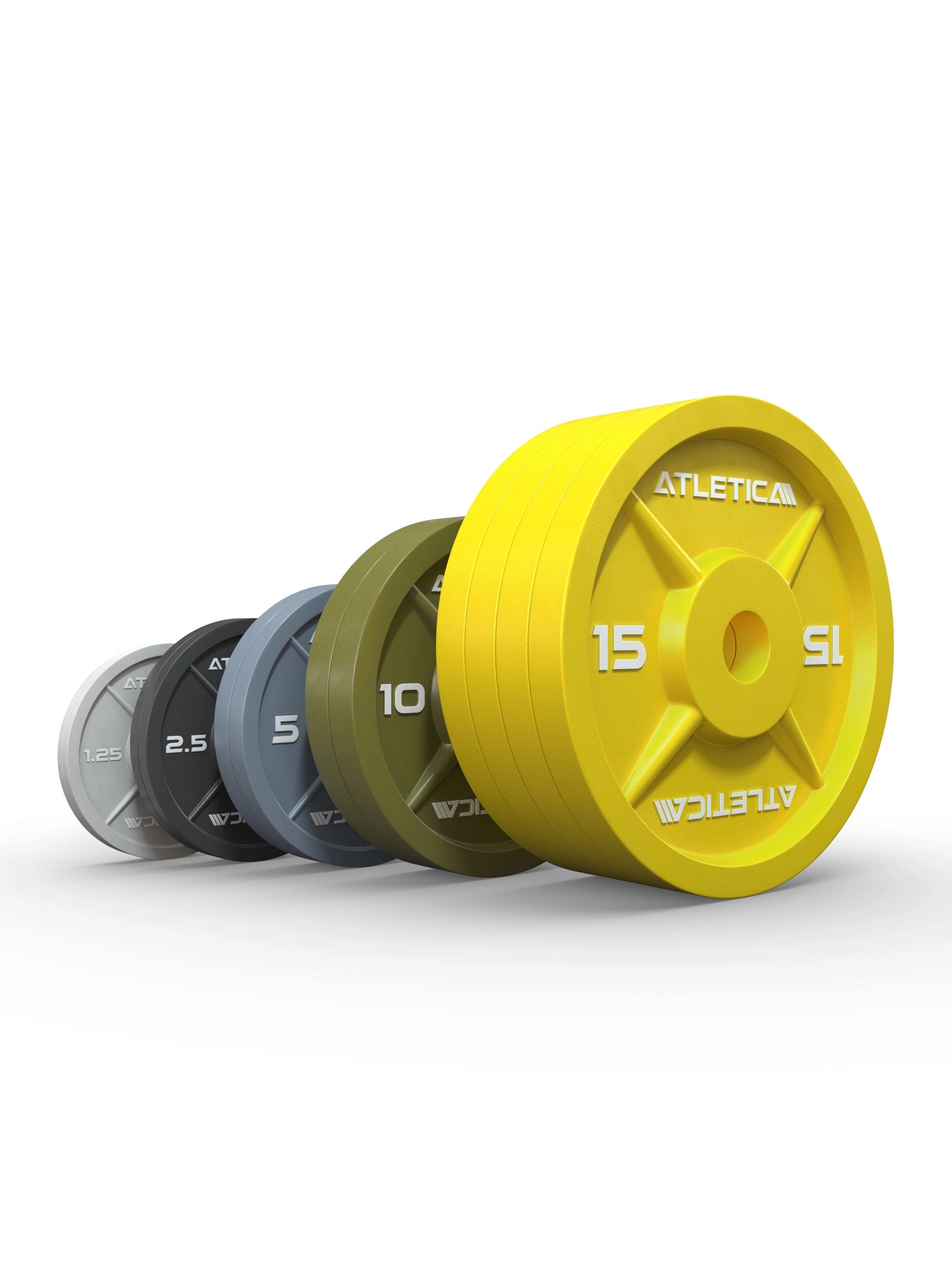 Set Color Iron Plates 97.5kg 2