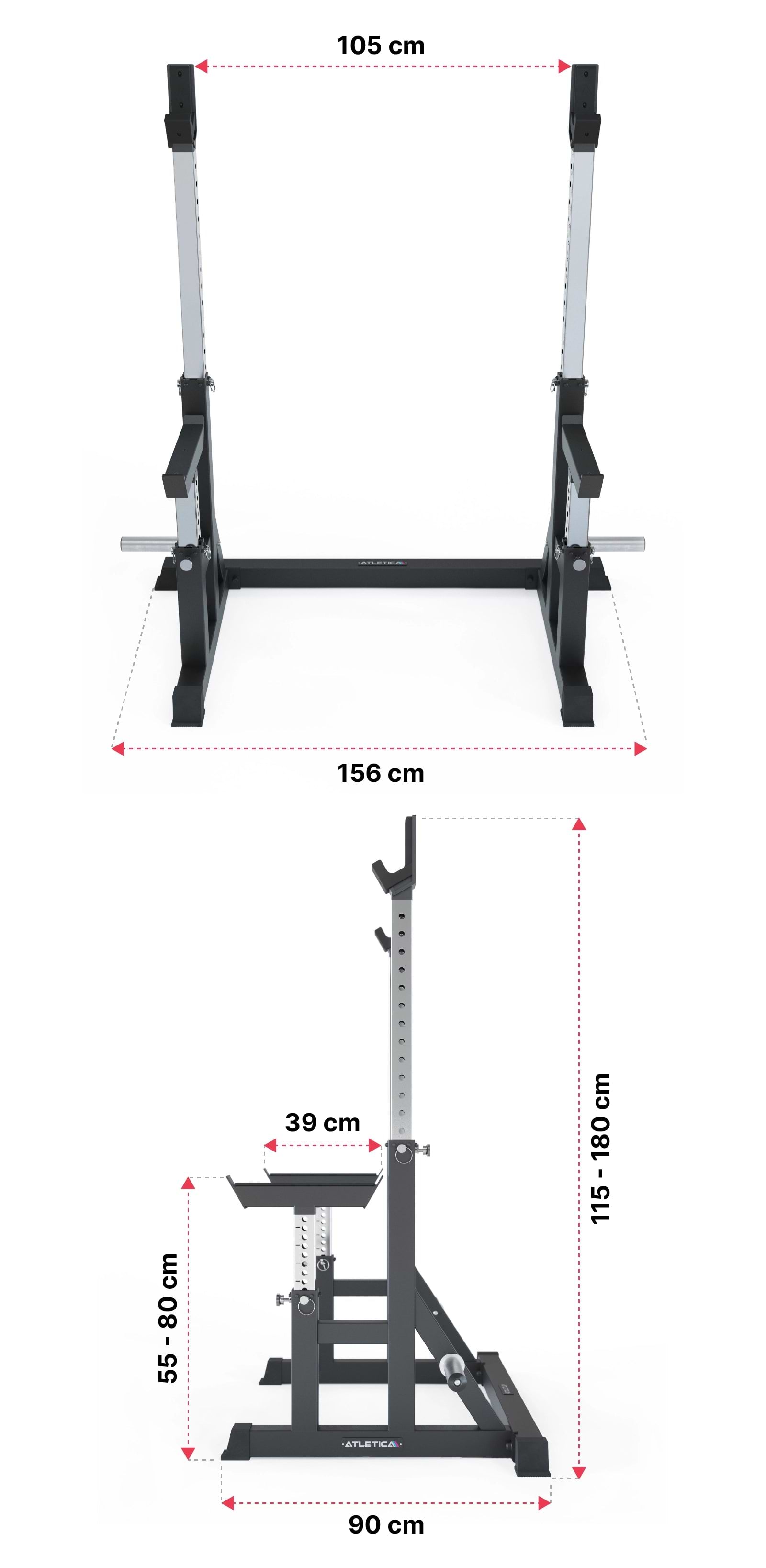 Dome Rack: Dimensionen