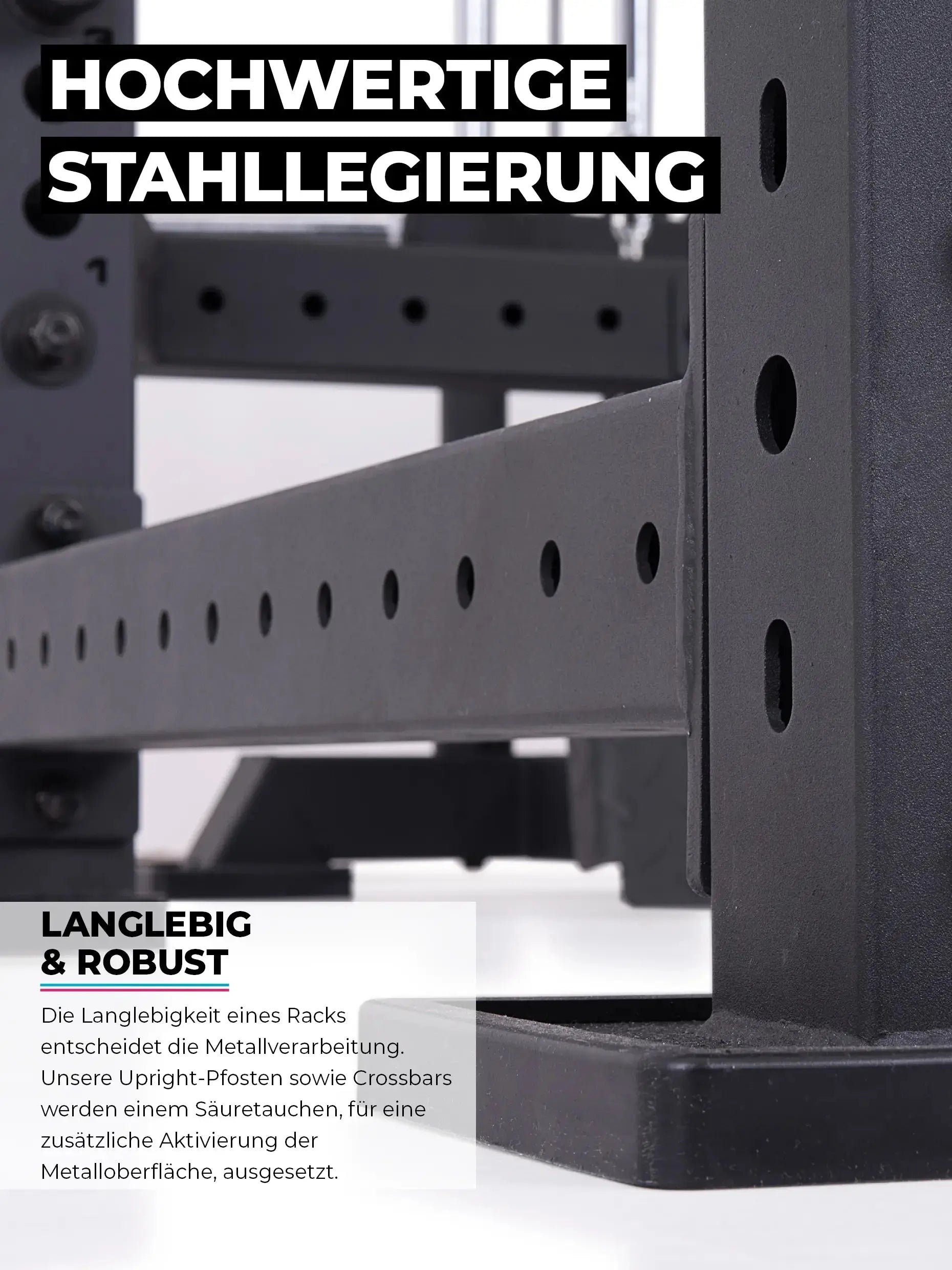 Power Cage: R8 Bradley | Modular ausbaubar mit Multipressen und Jammer Armen, 