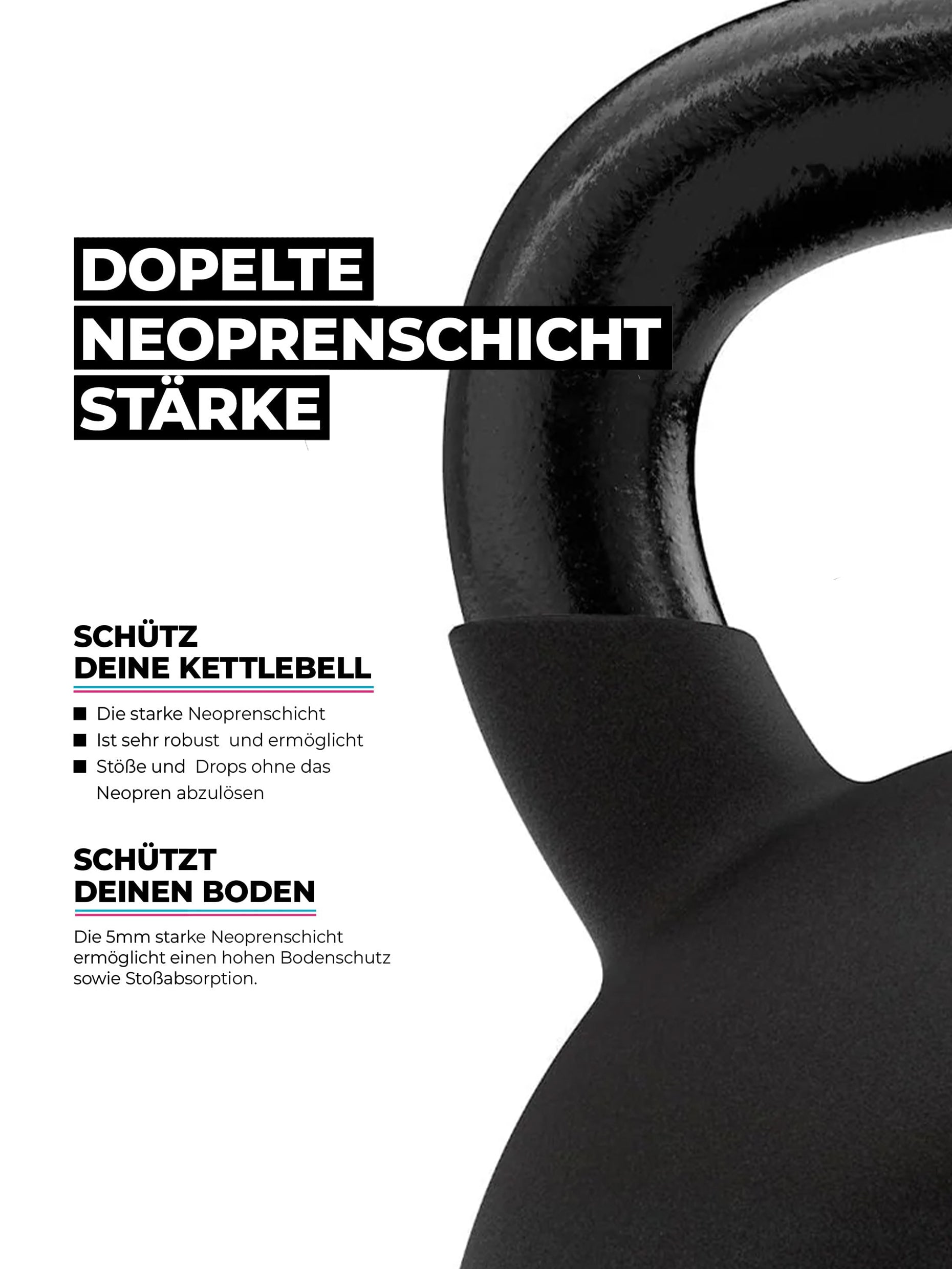 Kettlebells | TÜV geprüft auf Schadstoffe