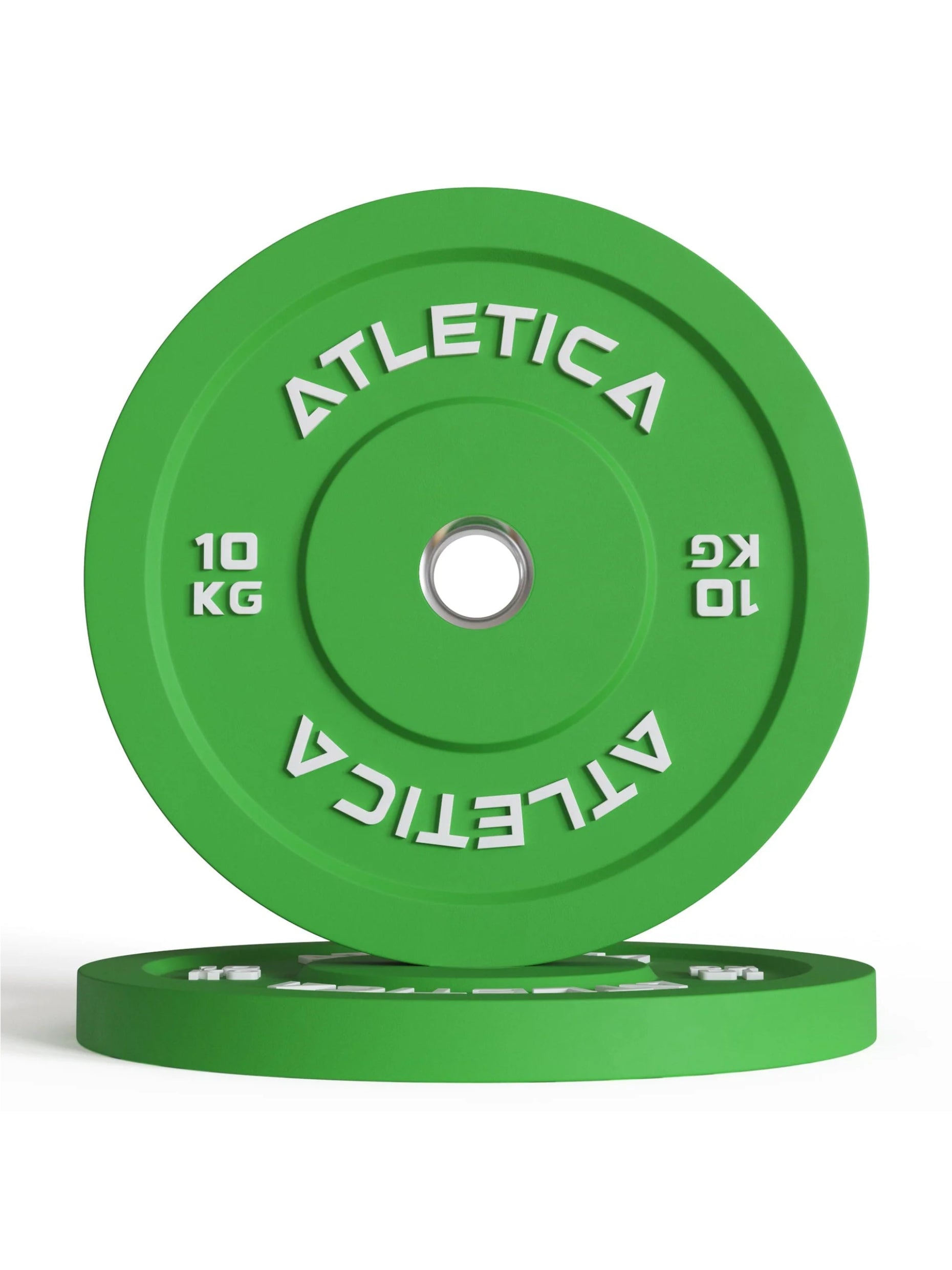 Gewichte: Color Bumper Plates Paarweise | Farbige und geräusch- sowie stoßdämpfende Vollgummi-Ummantelung | Robust & langlebig | Ø 50 mm Edelstahlring 