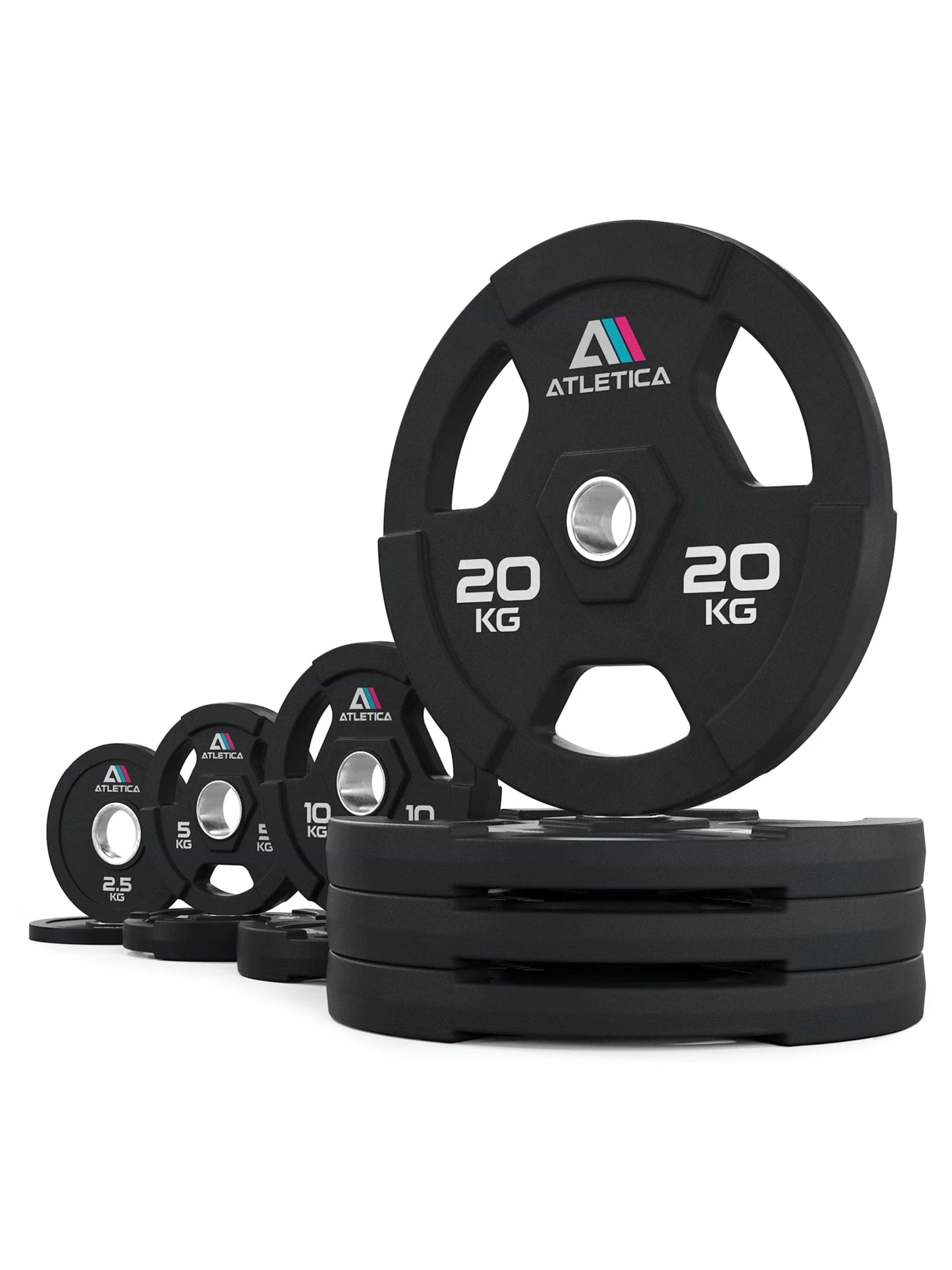 Gewichte Gripper plates: Set 115 kg | Gripper Plates115 kg bestehend aus 2x2,5 kg | 2x5 kg | 2x10 kg | 4x20 kg