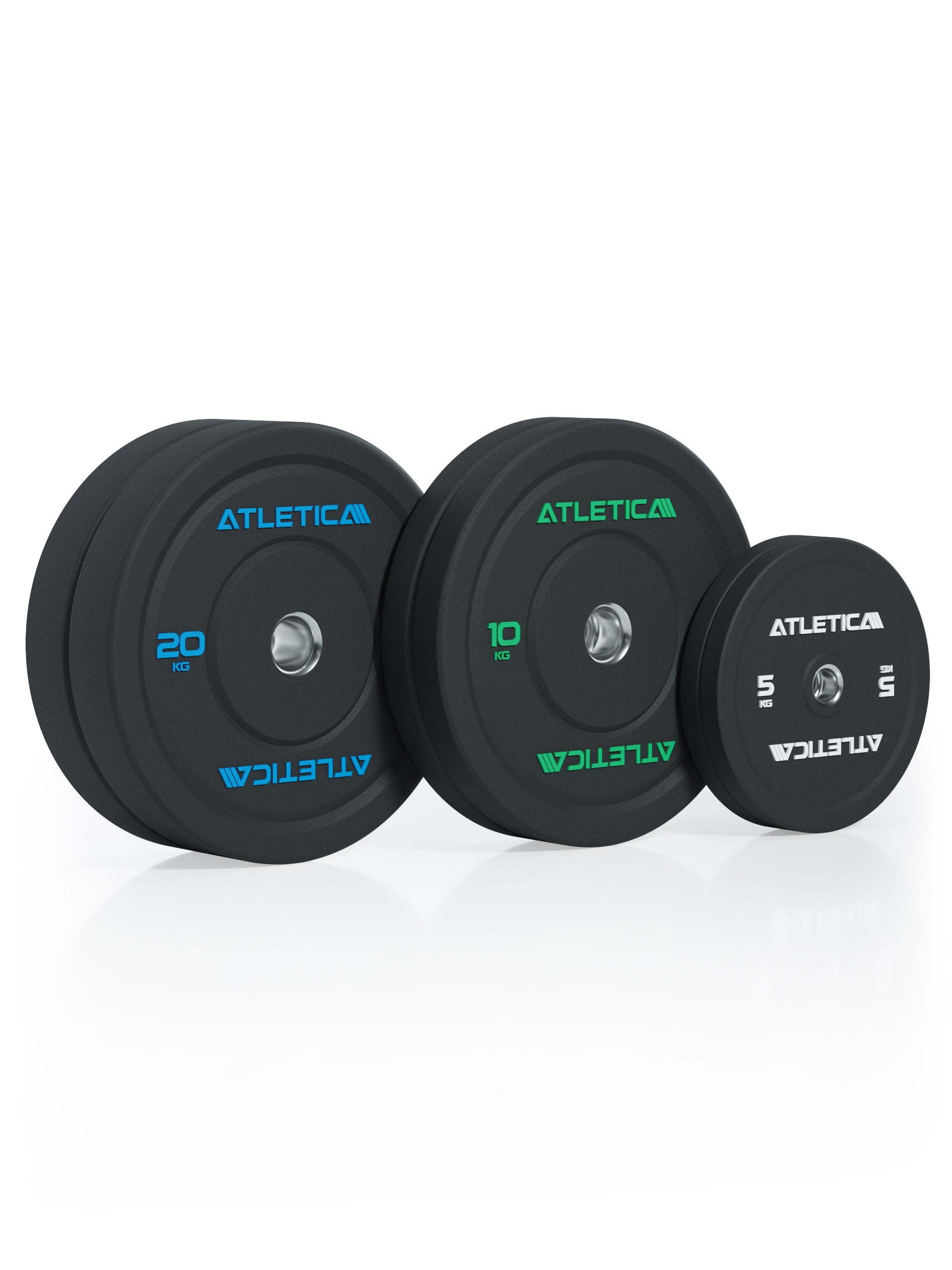 High Temp Bumper Plates Set: 
Gewichte fürs Home Gym Training 