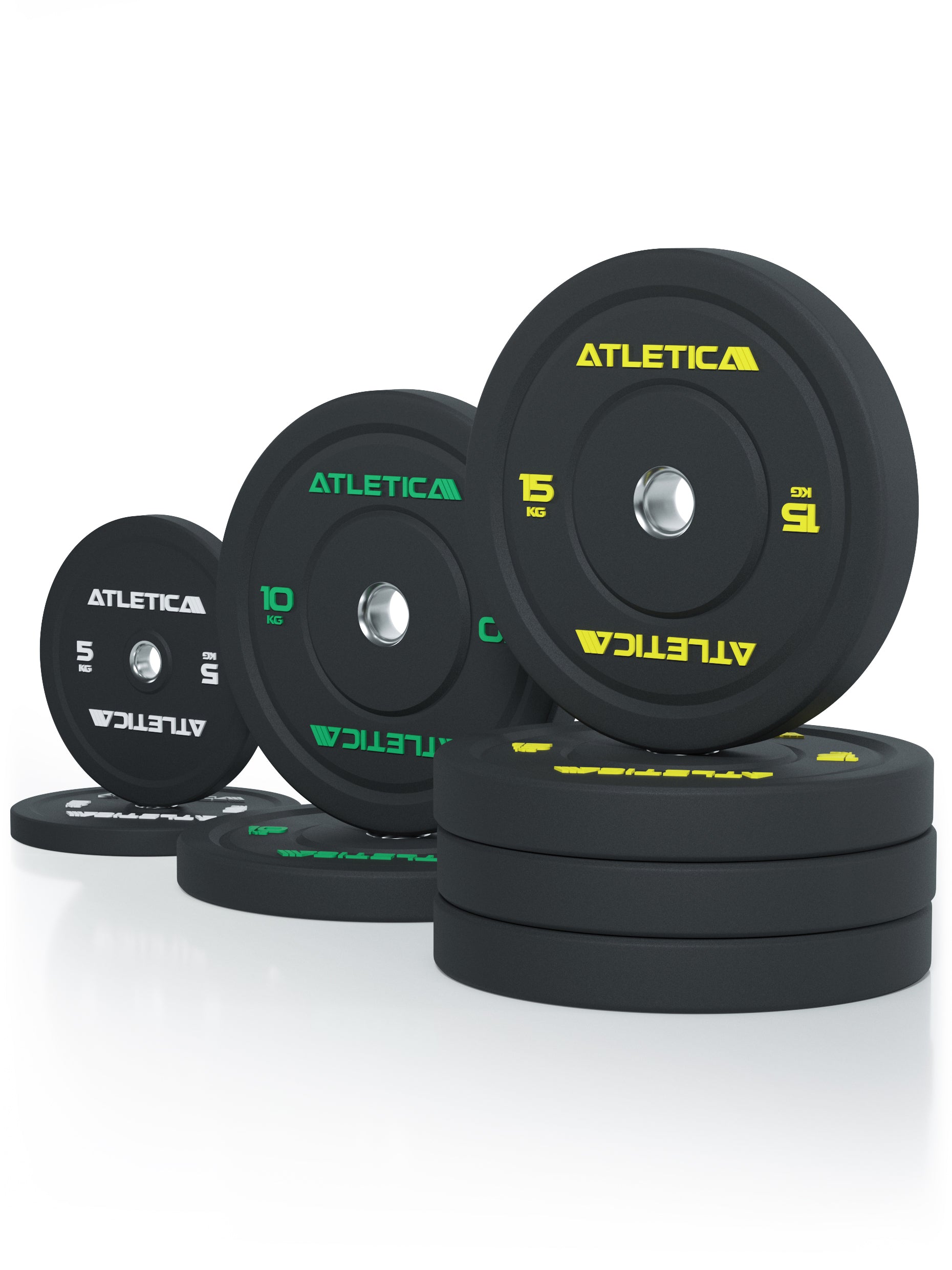 Hantelscheiben High Temp Bumper Plates Set: 
