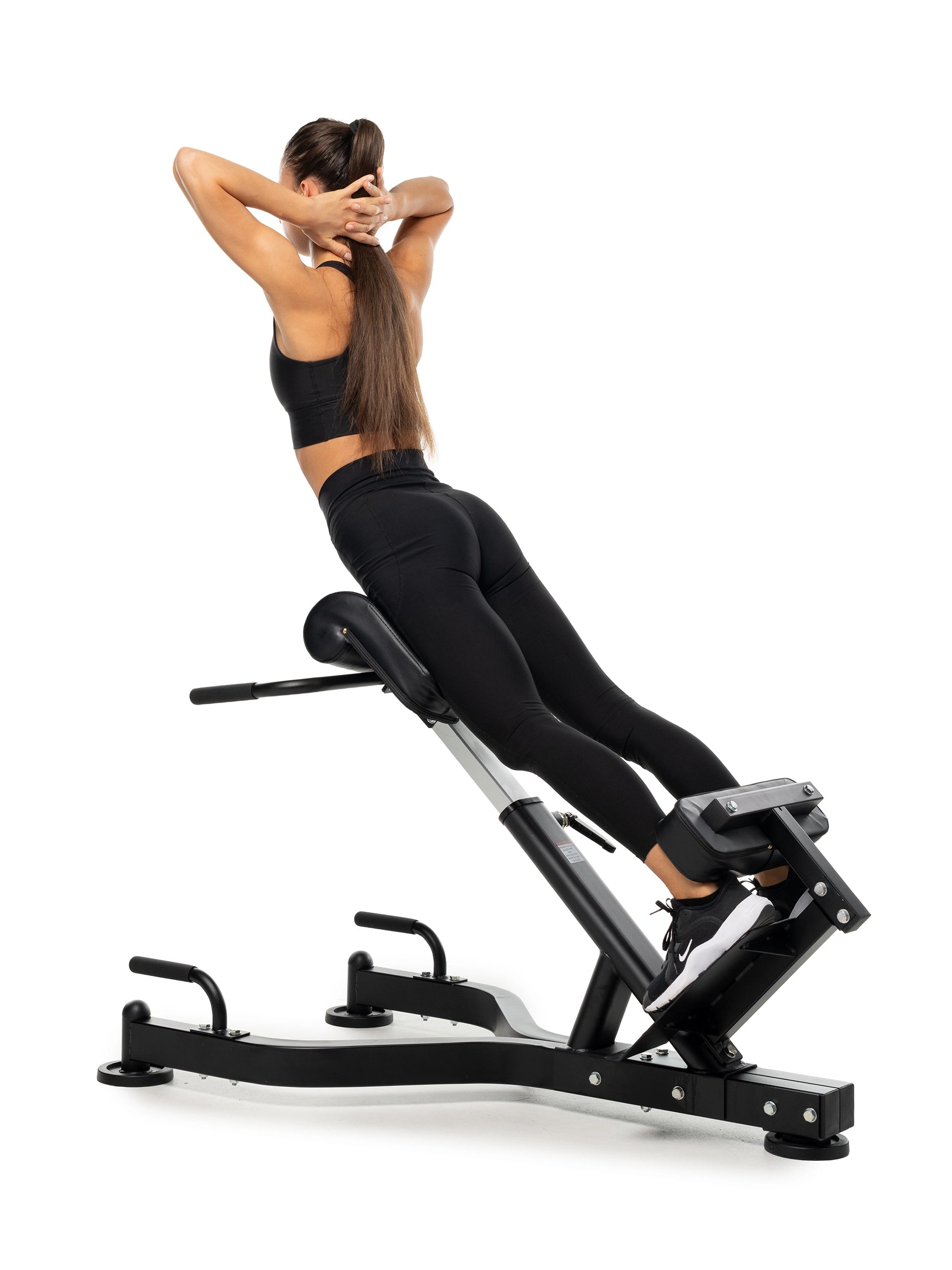 Rückenstrecker Übung an der Hyperextension 