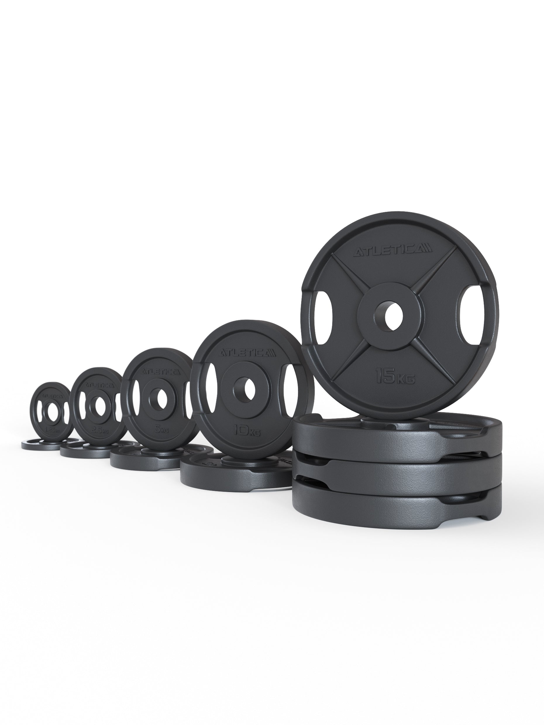 Set de disques en fonte 2H | 97,5 kg