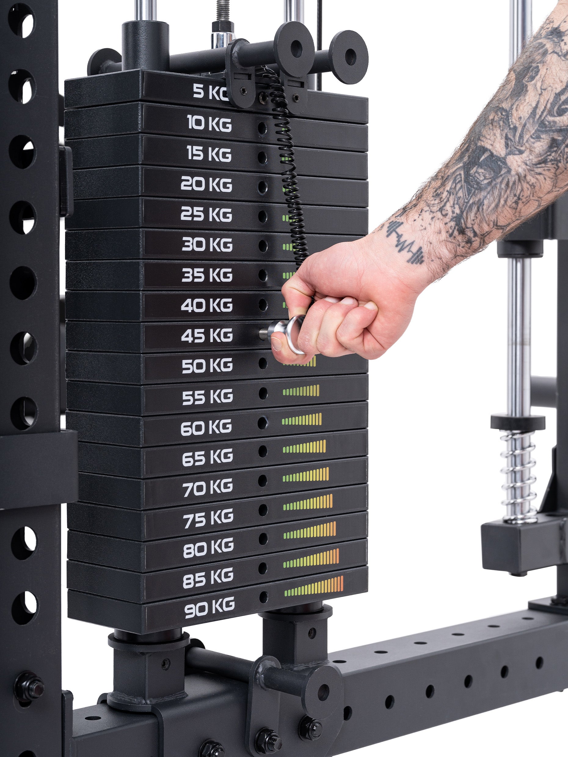 Power Cage: R8 R8 Bradley | mit 2x90kg seitlichen Gewichtsblocks, 