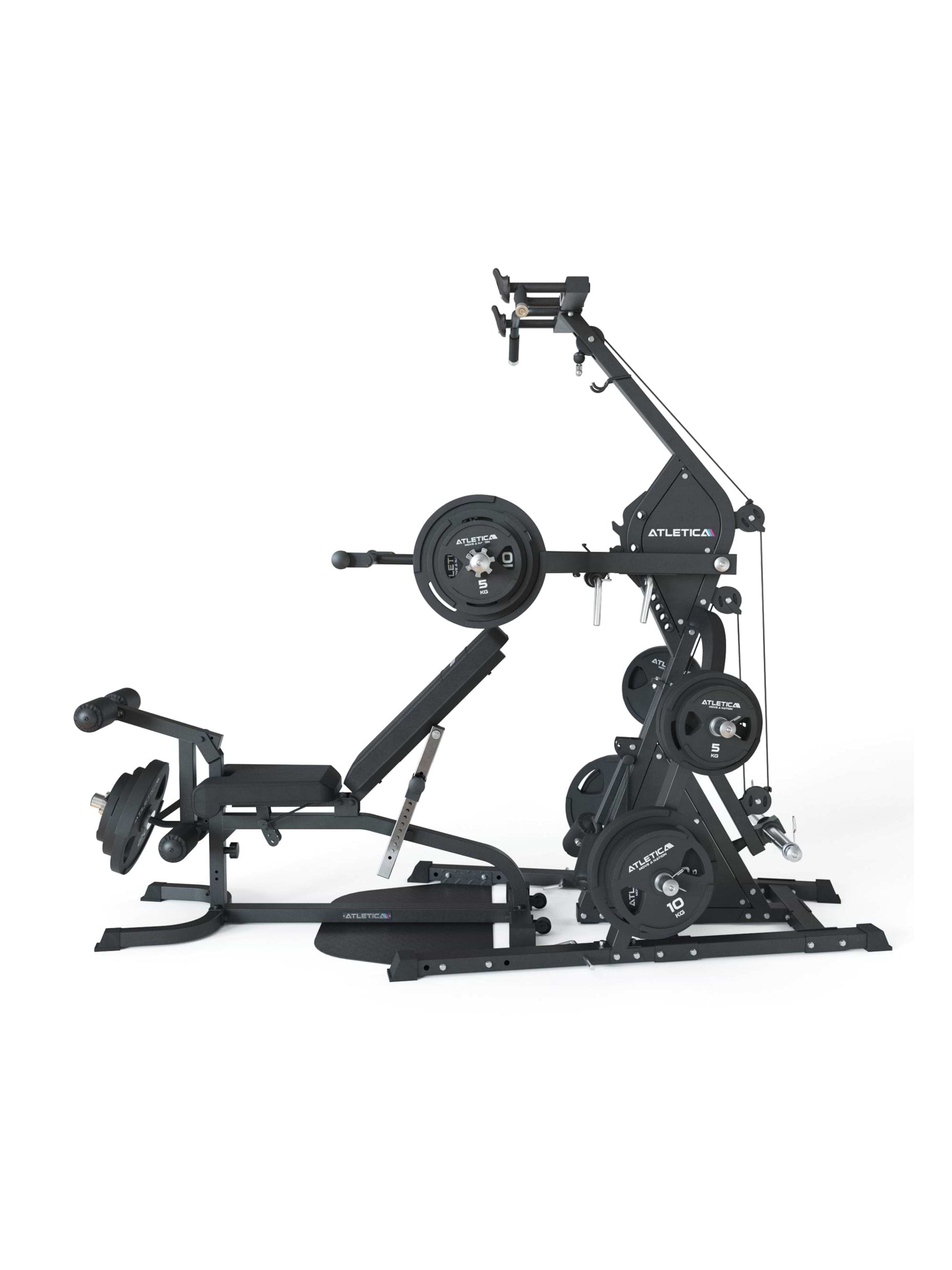 Kabelzugstation Triton, Multigym Triplex Station: Hebelarme