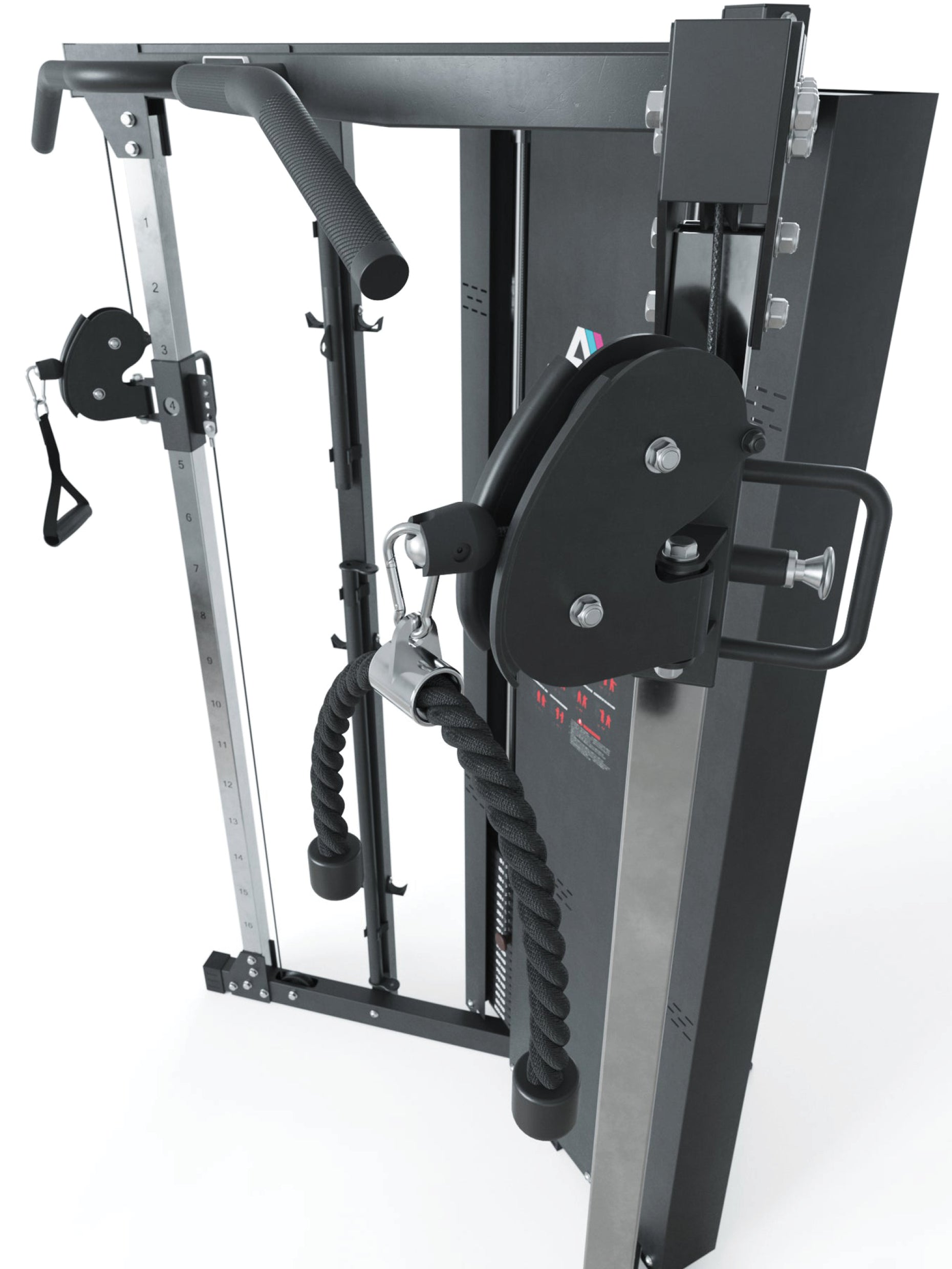 Kabelzug Kraftstation X-Five: Cable-Cross-Mechanismus mit 20 Höhenverstellungen, 