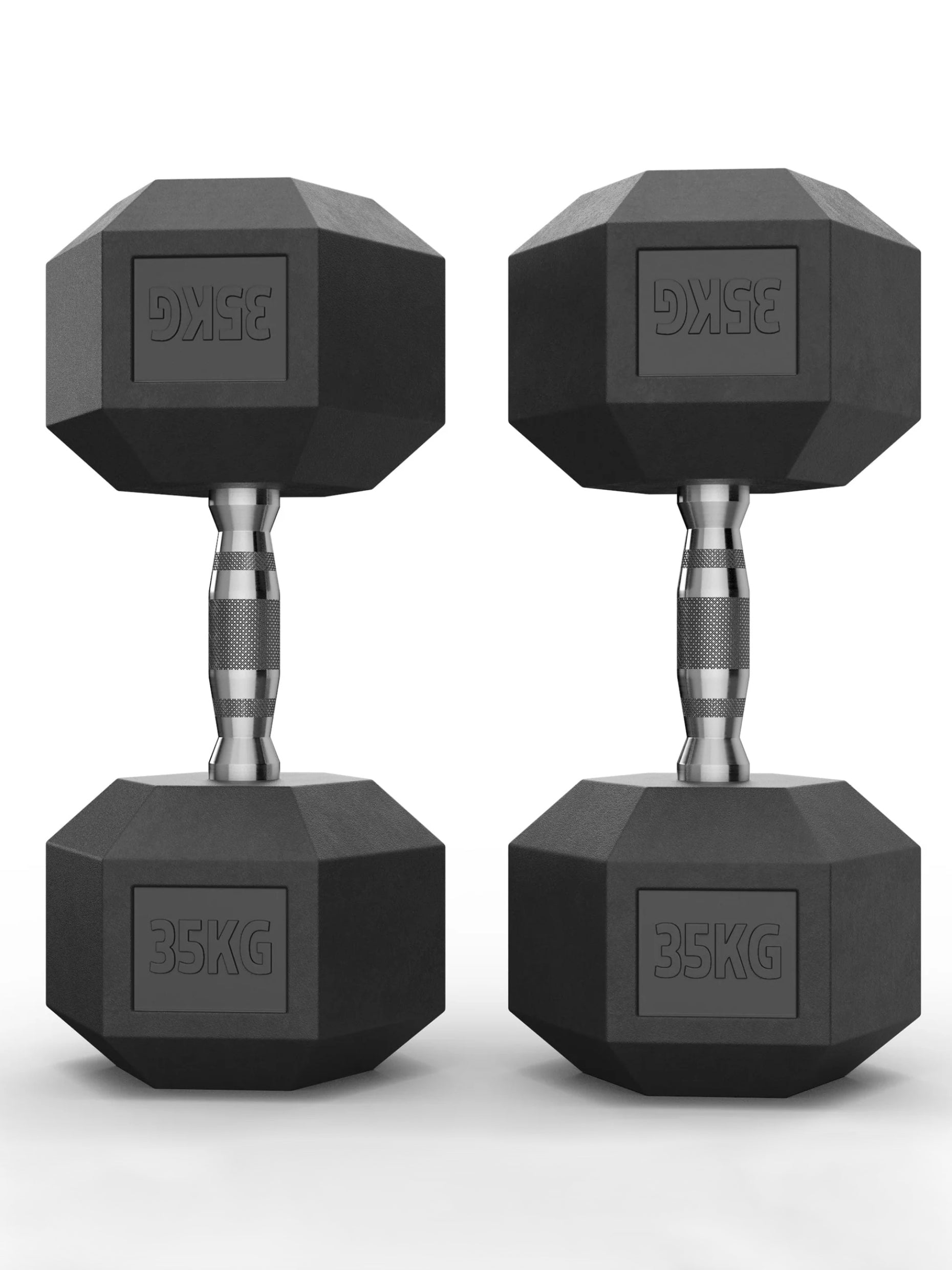 Gewichte > Hexagon kurzhantelnHexagon PVC ummantelt (paarweise)ATLETICA Hexagon Kurzhanteln ∣ PVC Bezug ∣ Schutzummantelung ∣ Langlebig ∣ Geruchsarm 