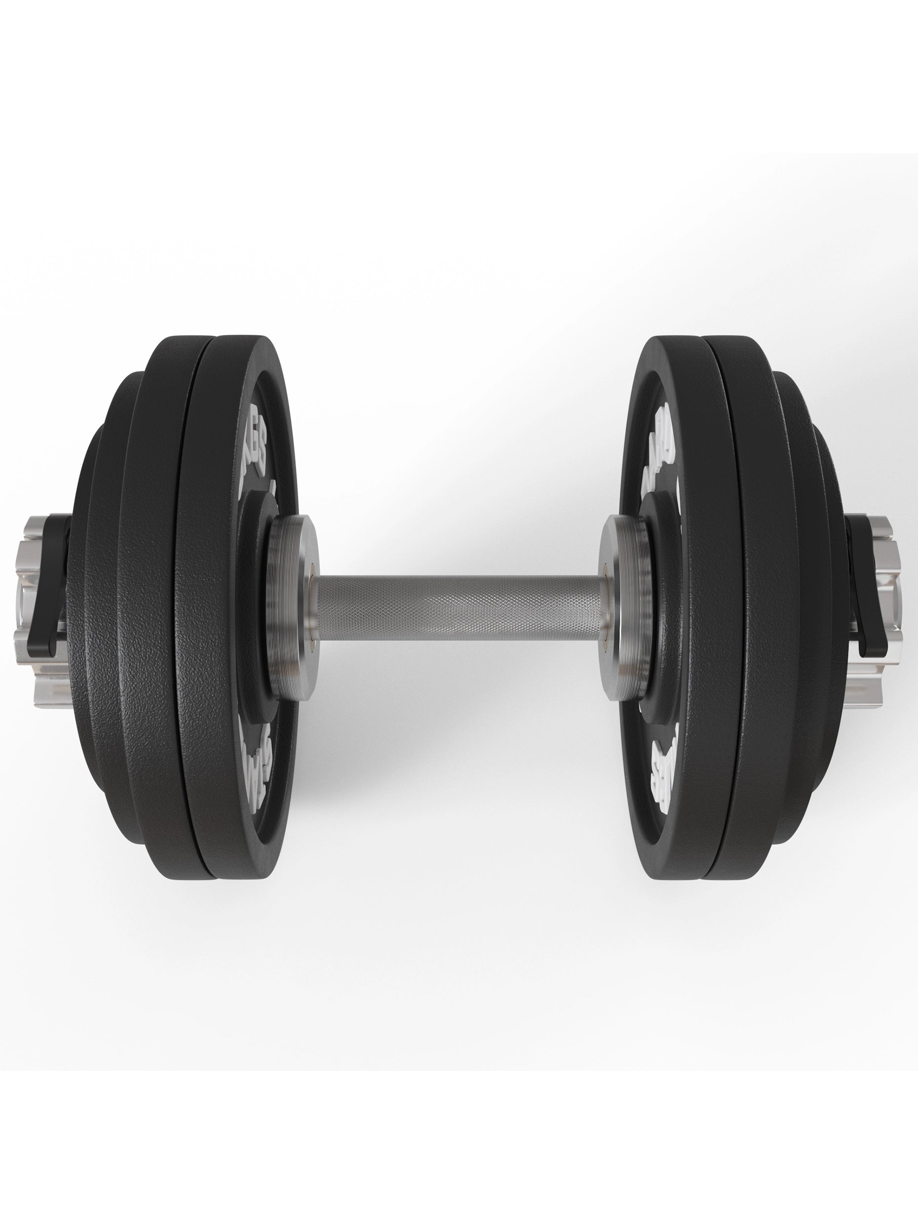 L1 Olympia Kurzhantel, beladen mit Iron Plates Hantelscheiben