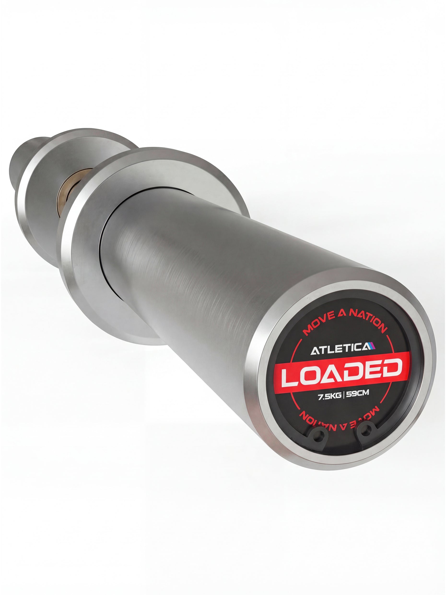 Kurze Hantelstange L1 Olympia von Atletica, 59cm Länge