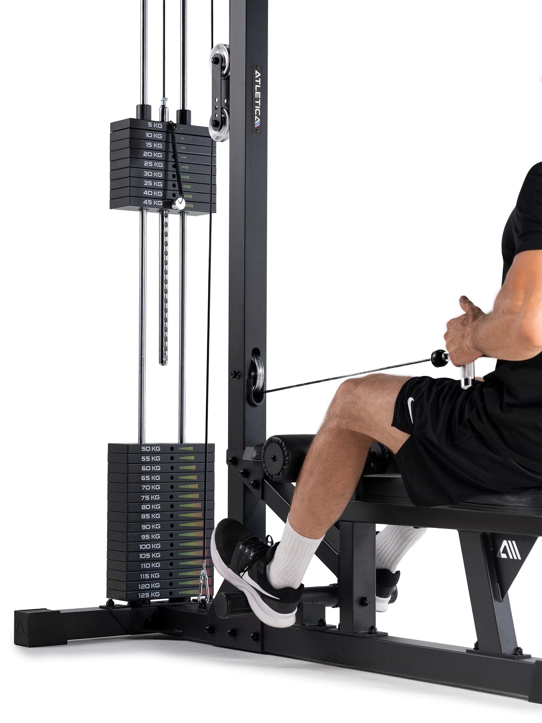 Lat Pulldown met Roei Station | 204 cm Hoogte