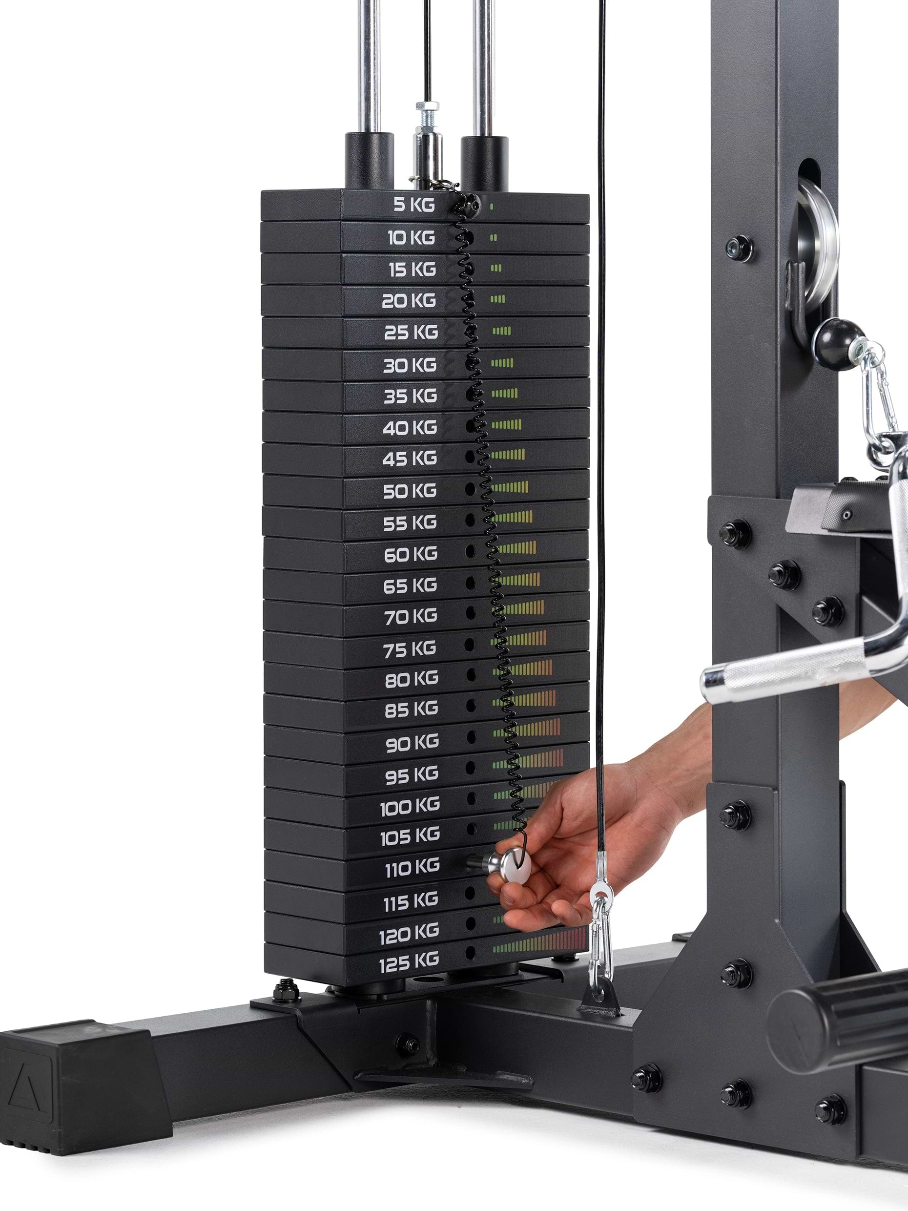 Lat Pulldown met Roei Station | 204 cm Hoogte