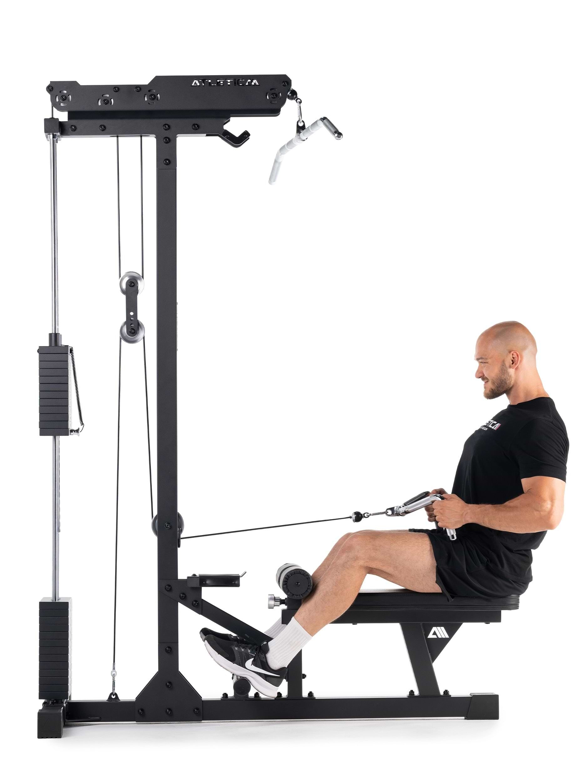 Lat Pulldown met Roei Station | 204 cm Hoogte