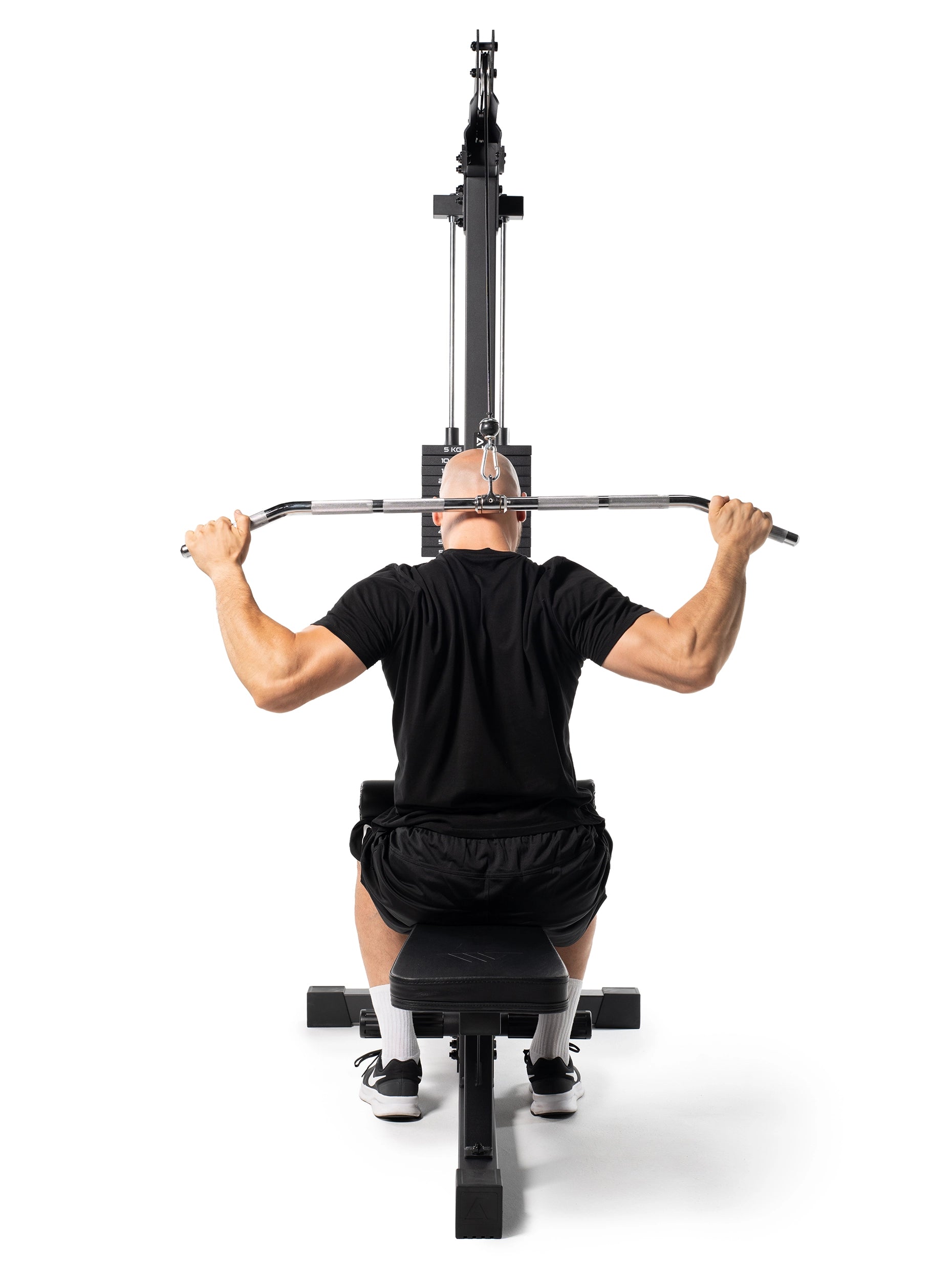 Lat Pulldown met Roei Station | 204 cm Hoogte