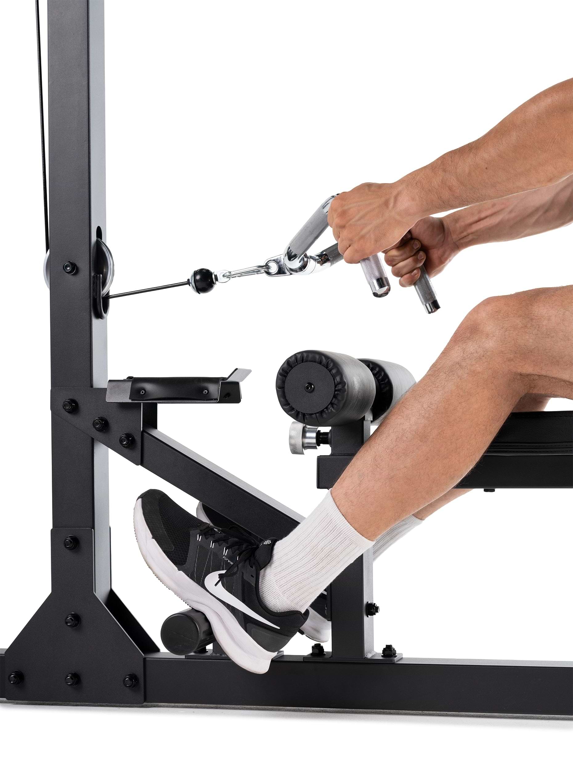 Lat Pulldown met Roei Station | 204 cm Hoogte