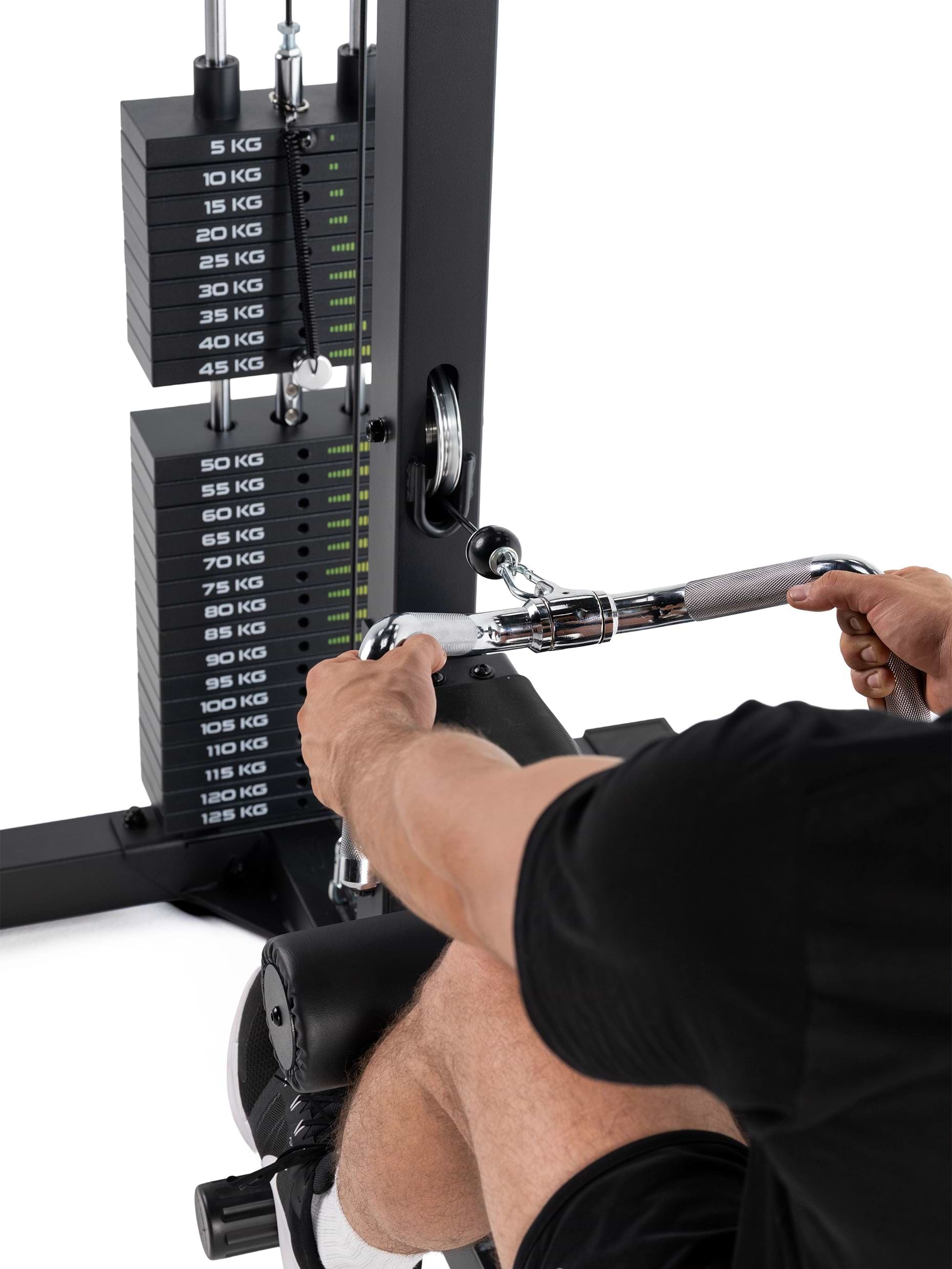 Lat Pull-Down met Roei-Station