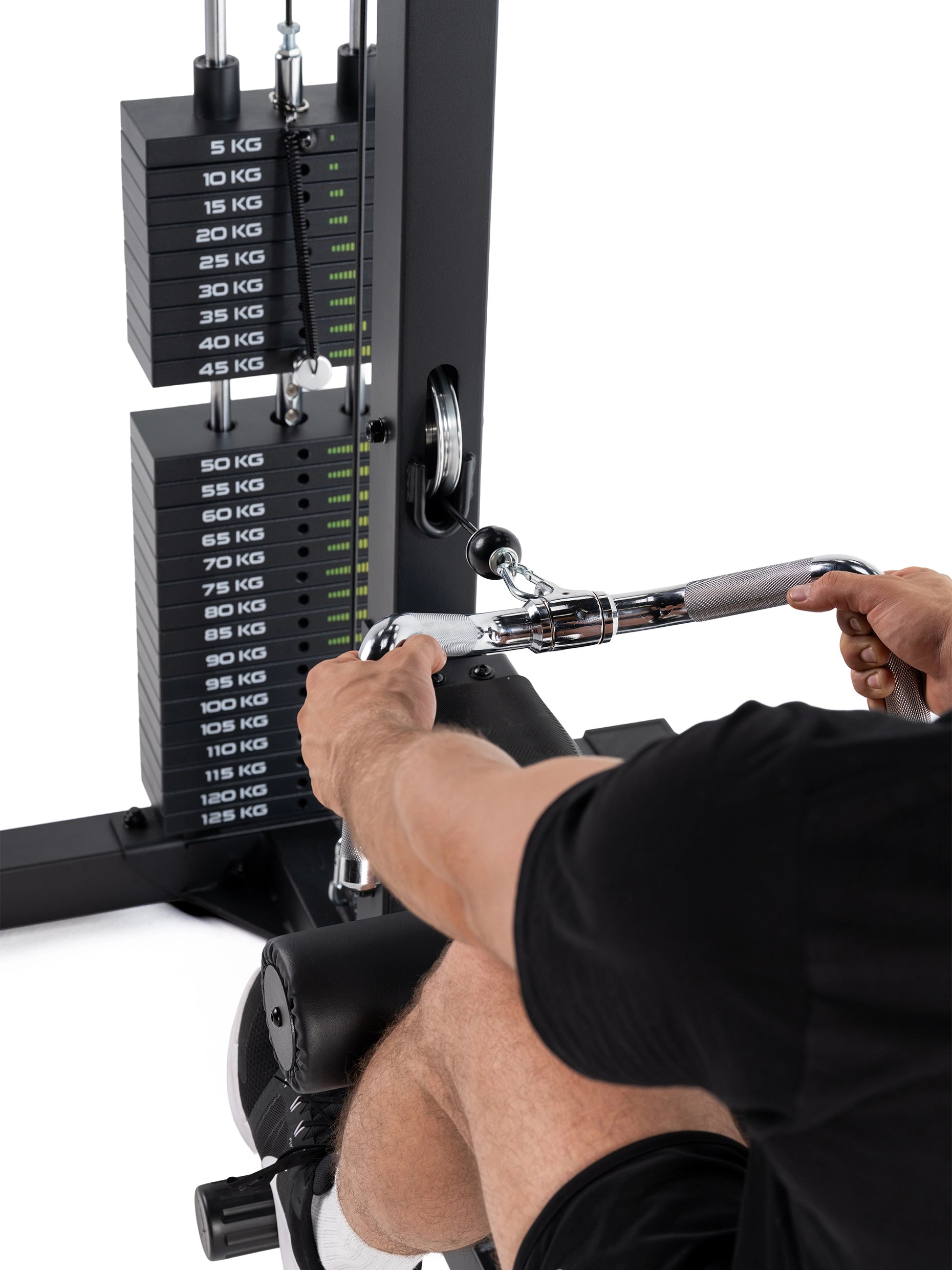 Lat Pull-Down met Roei-Station