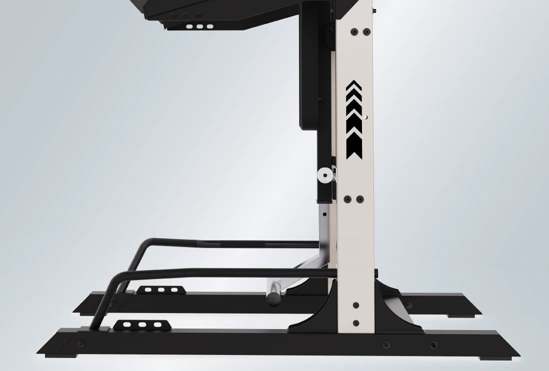 Pike Premium Power Tower Füße: Platzsparendes Design mit nur 2,68 m² Stellfläche