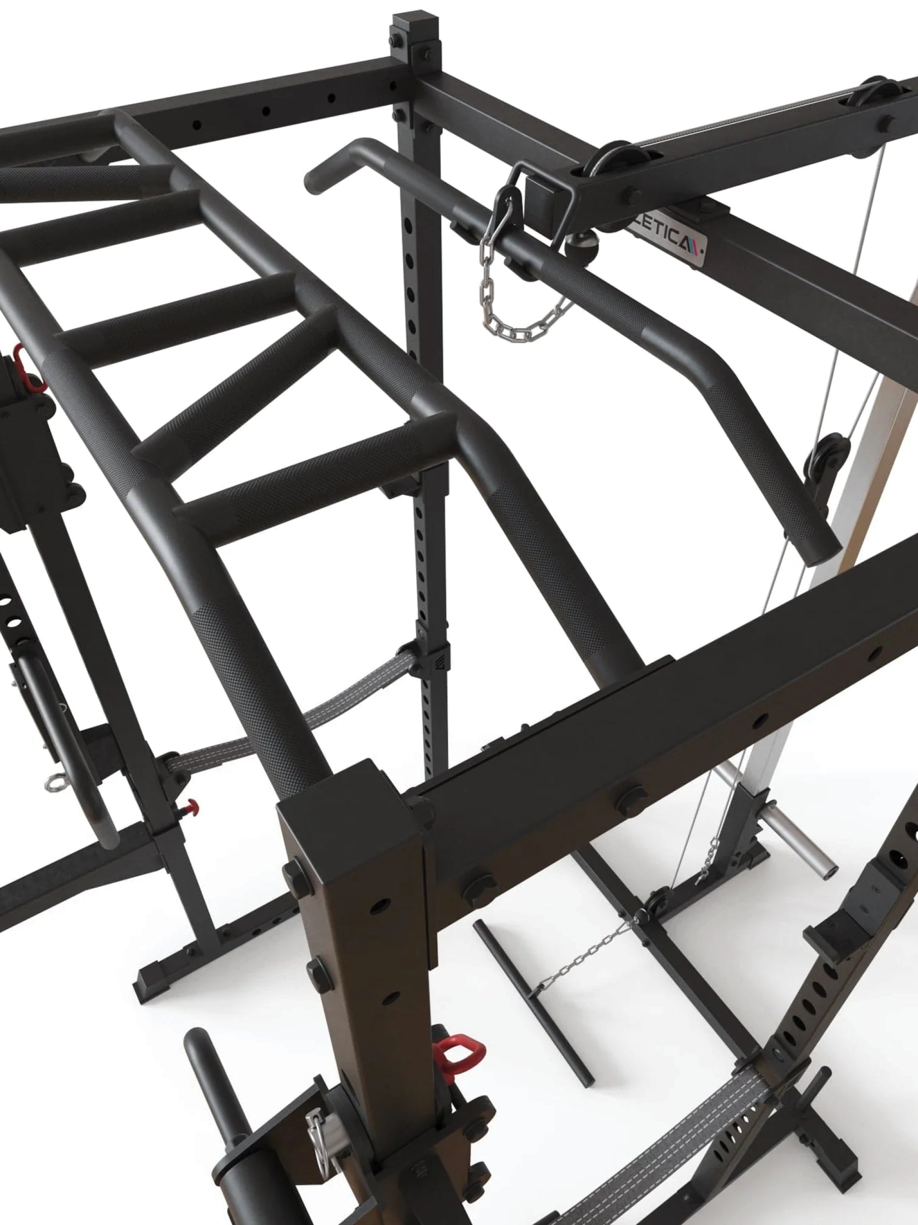 Power Cage Boost R5 Serie, in Vollaustattung mit Jammer Armen für ein intensives Krafttraining, 