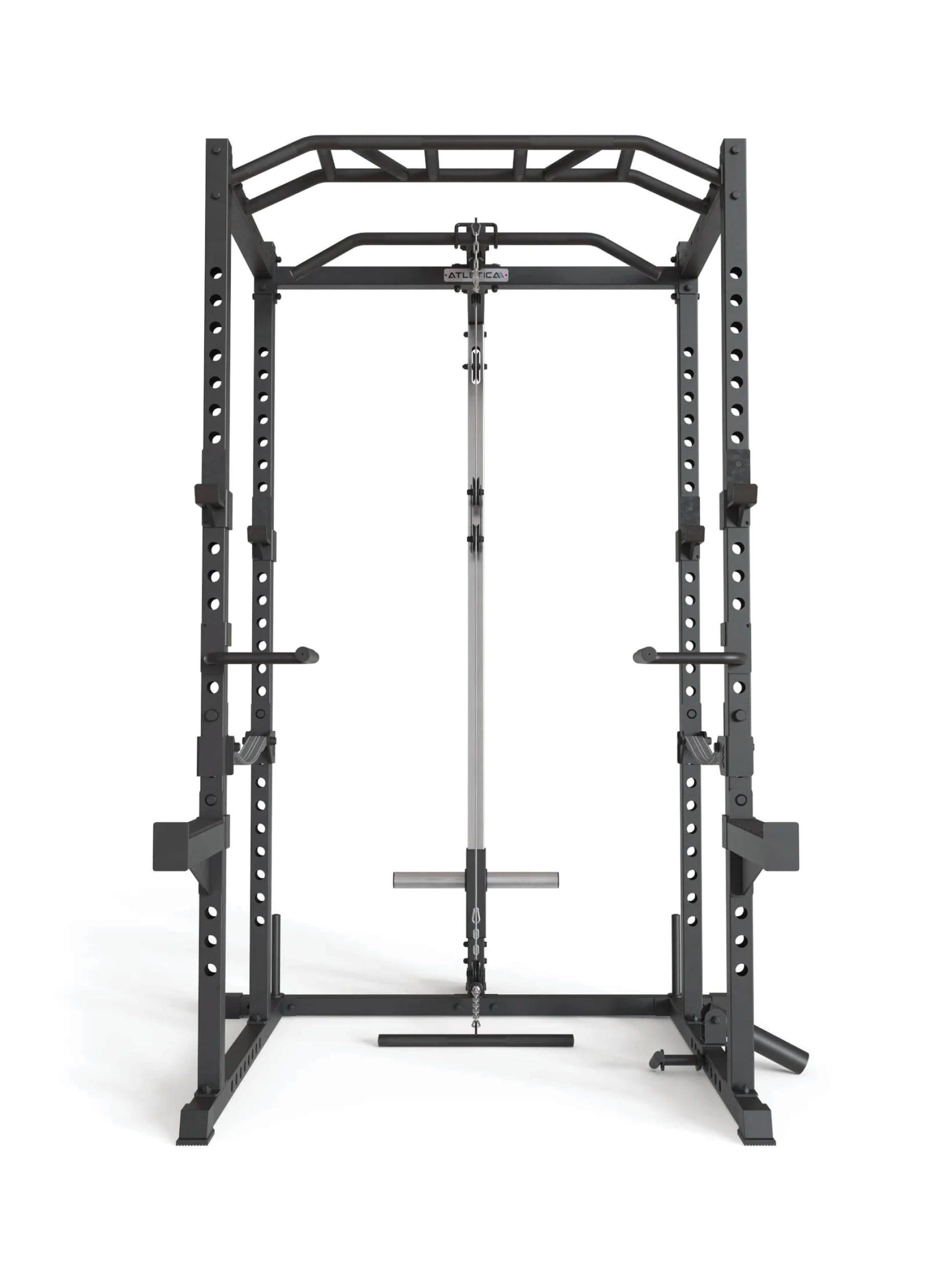 Power Rack mit Vollausstattung R5 Combat,  für das Krafttraining mit Hantelbank und Gewichten zu Hause, 