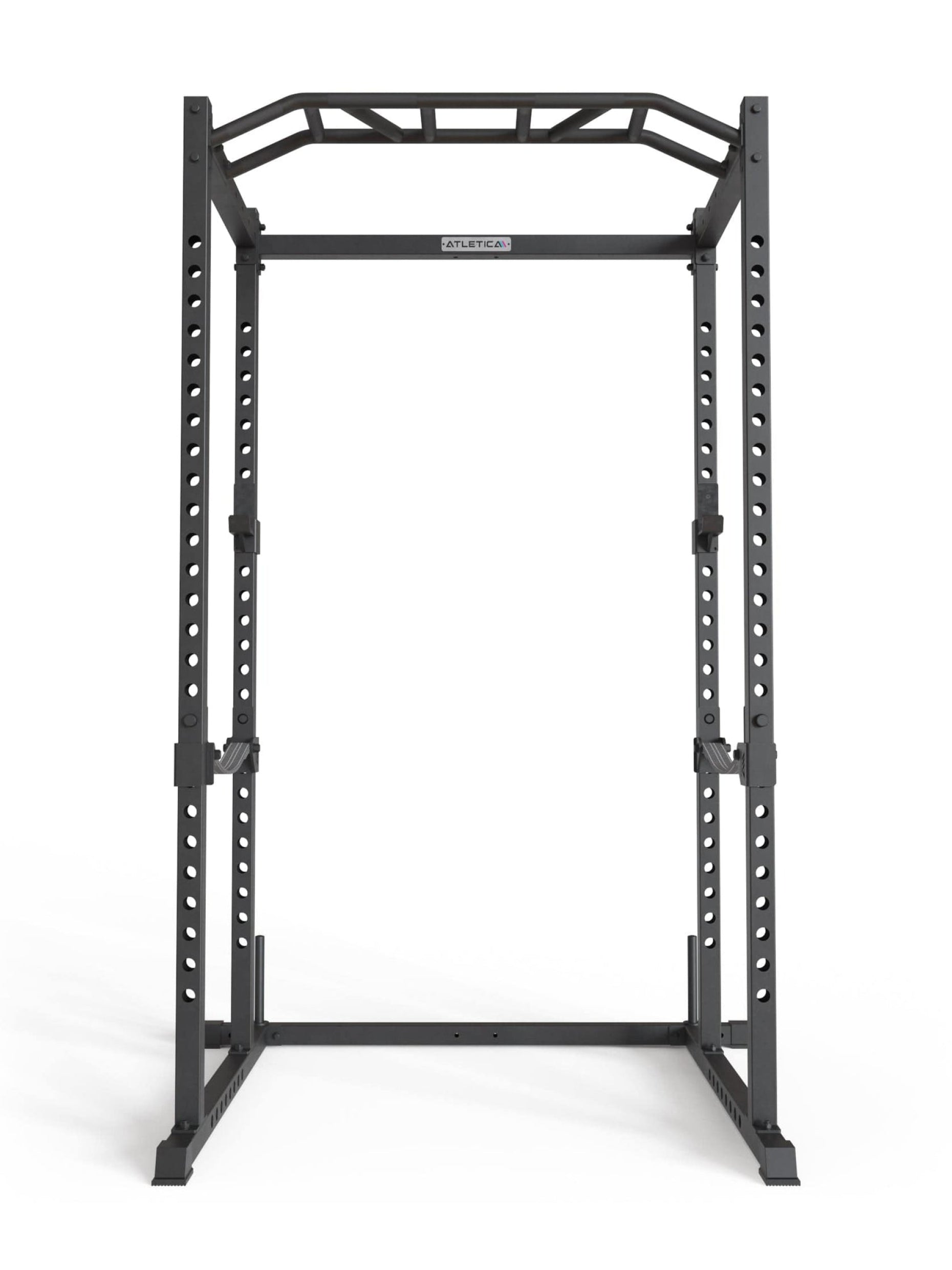 Power Rack R5 Base Käfig: ideal für Fitnesstraining mit Hantelbank und Gewichten,