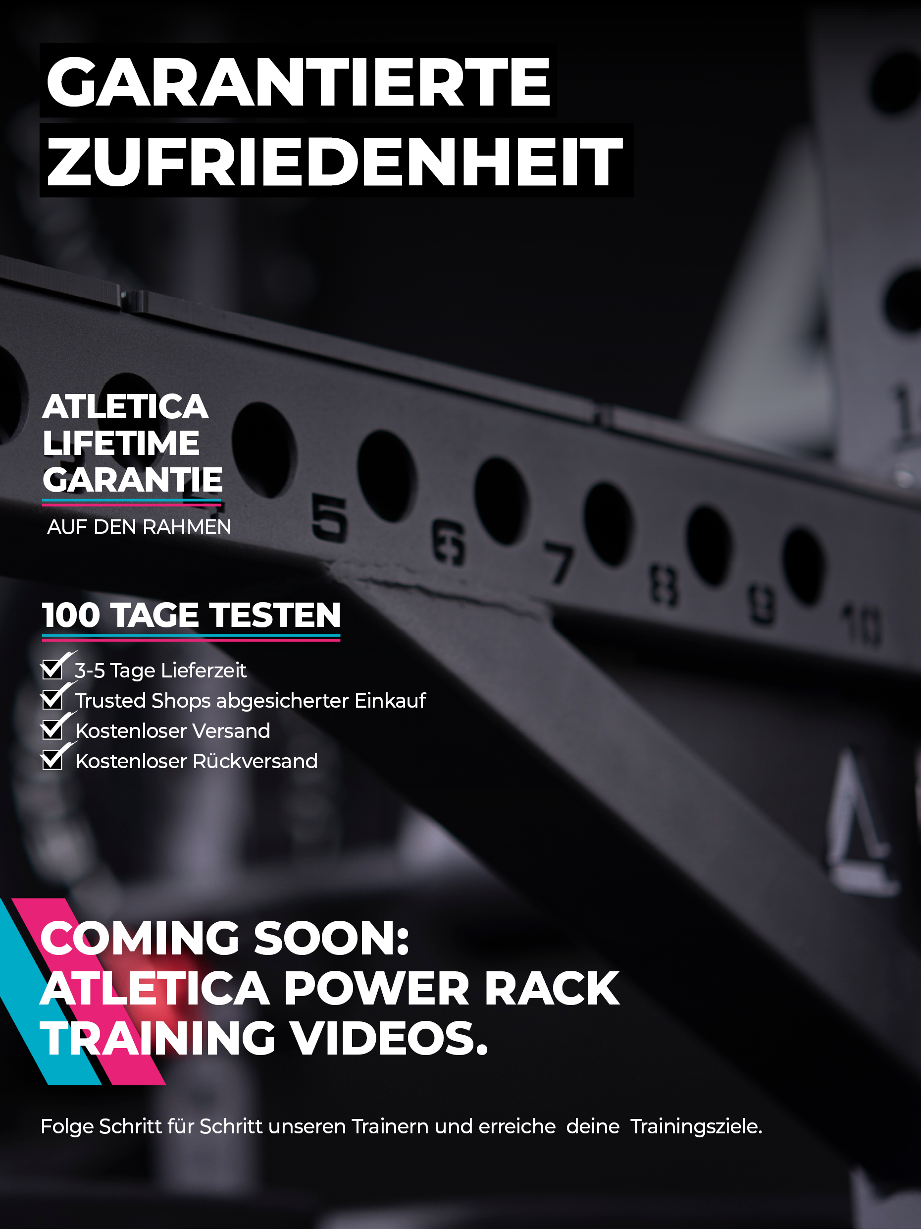 Squat Rack R8 Bradley | in vier Versionen verfügbar, 