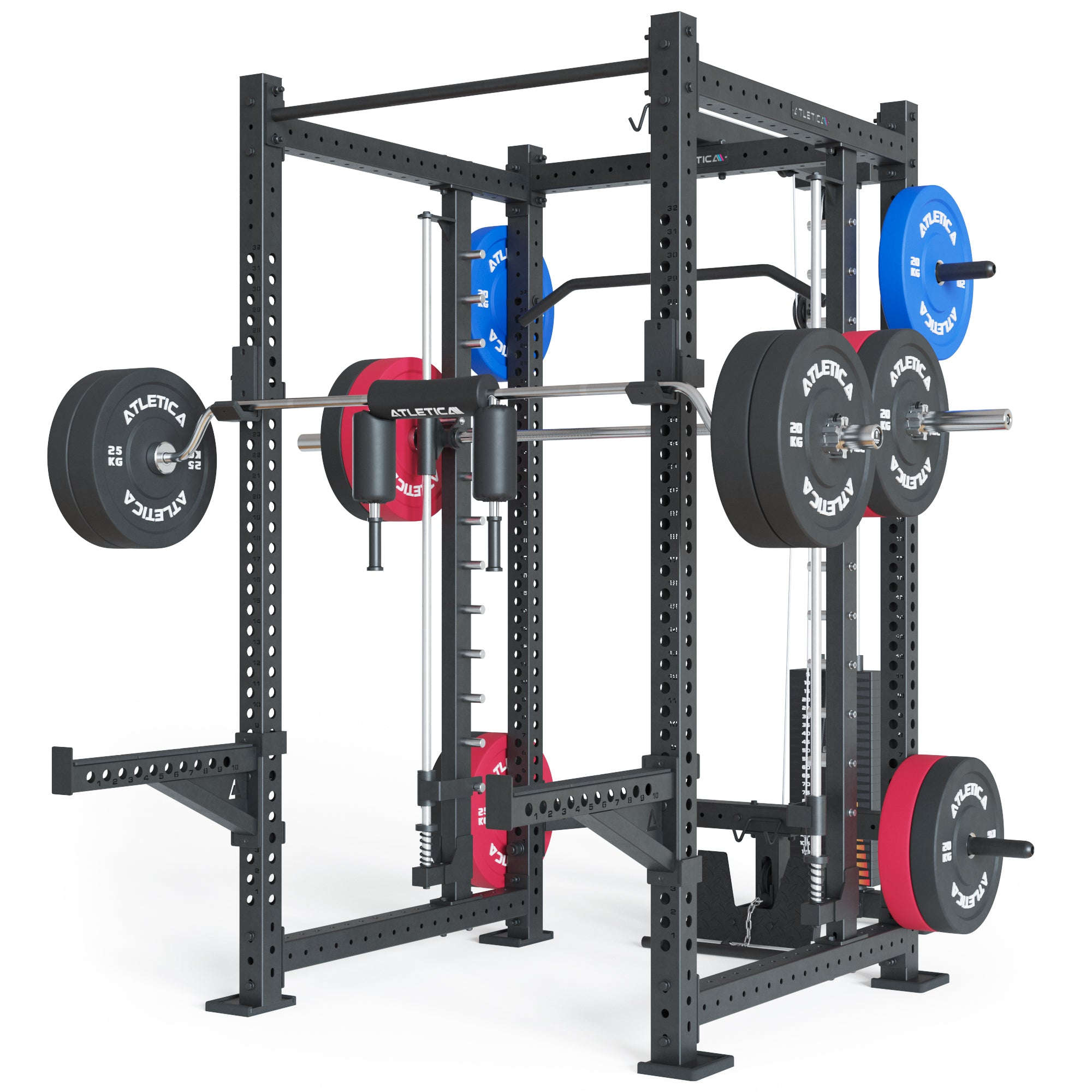 R8 Spectre | Power Rack con máquina Smith | Corto | Medio | Largo